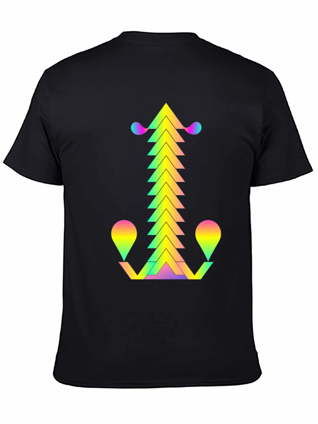 Geometric Gradient T-Shirt