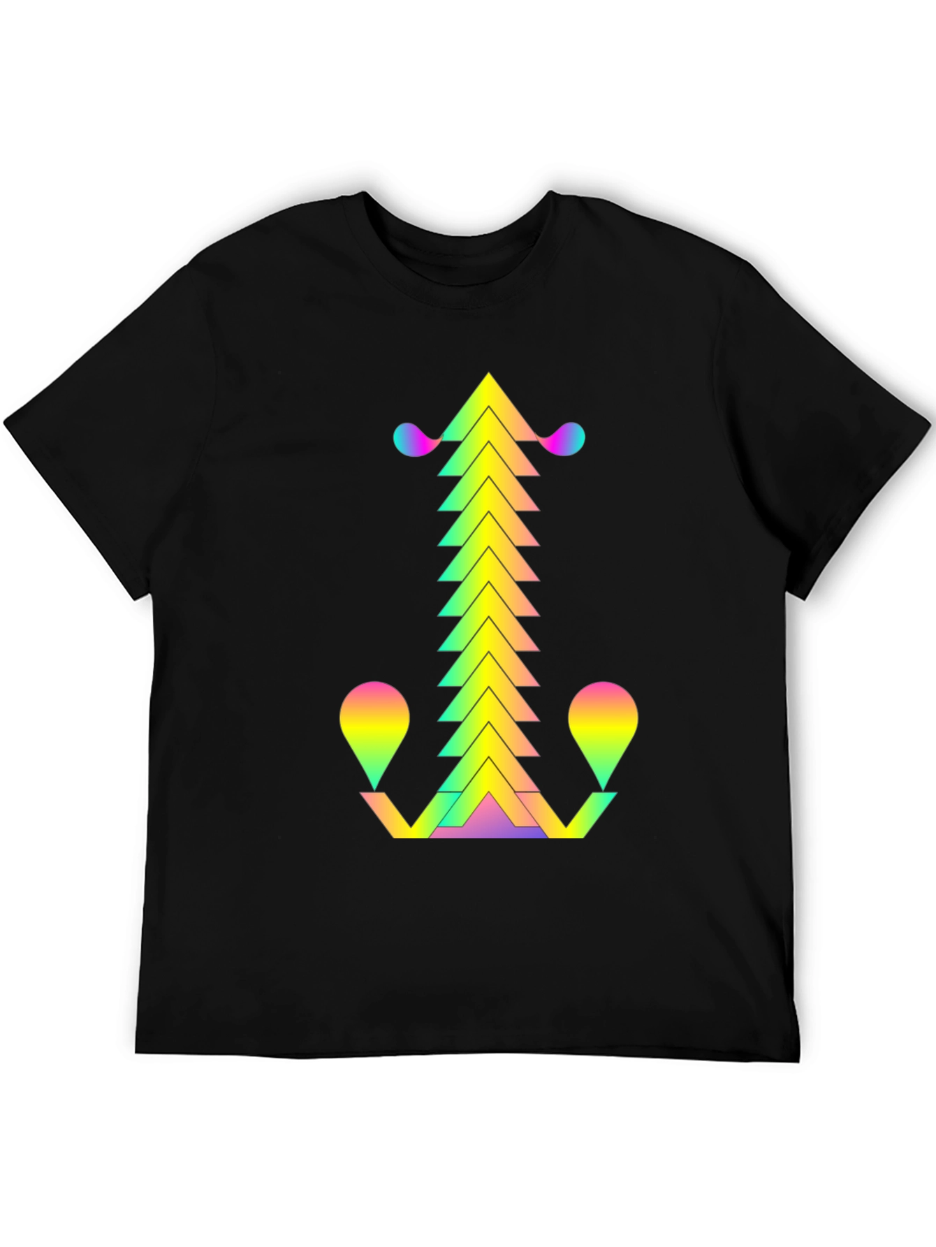 Geometric Gradient T-Shirt