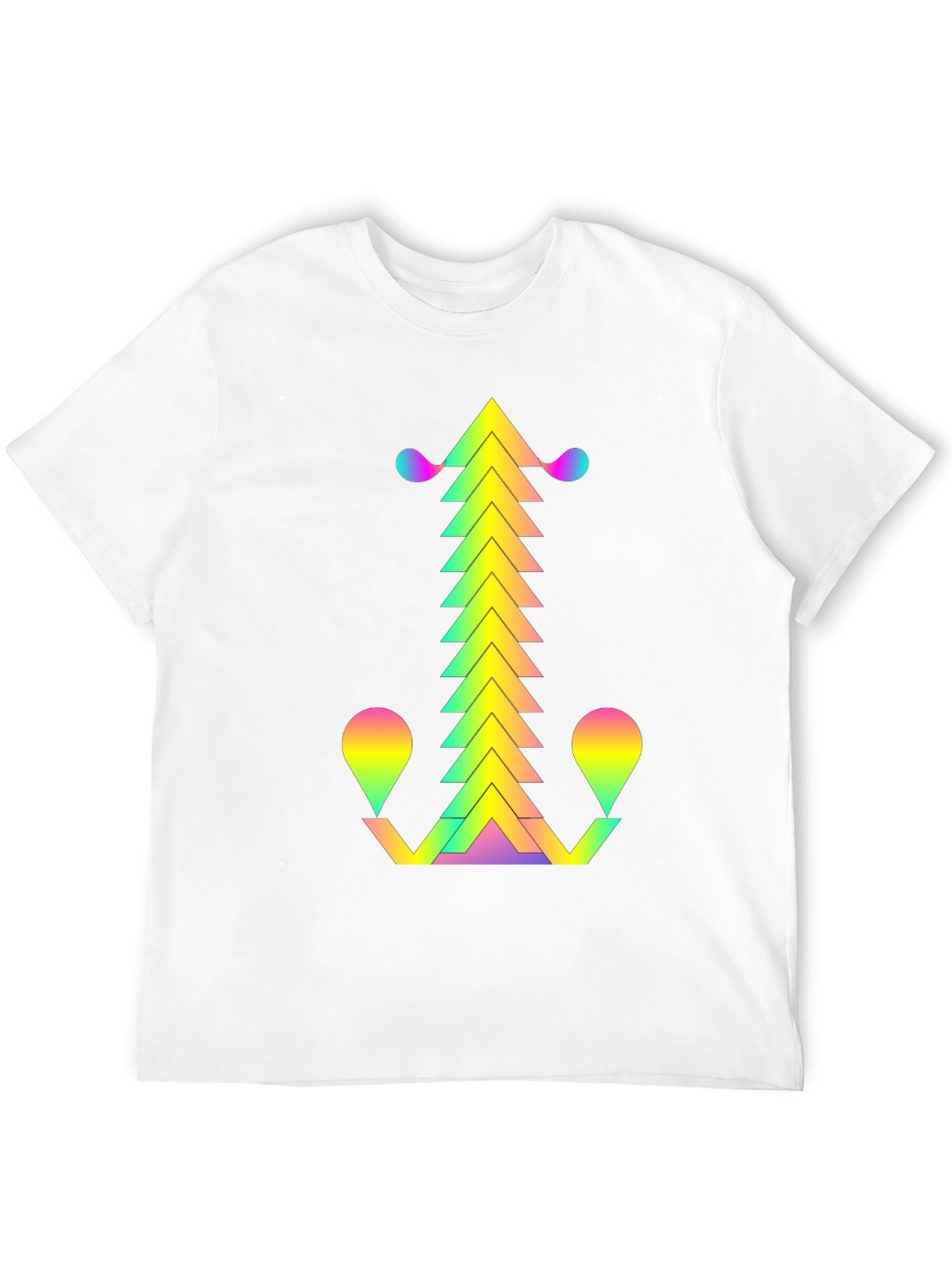 Geometric Gradient T-Shirt