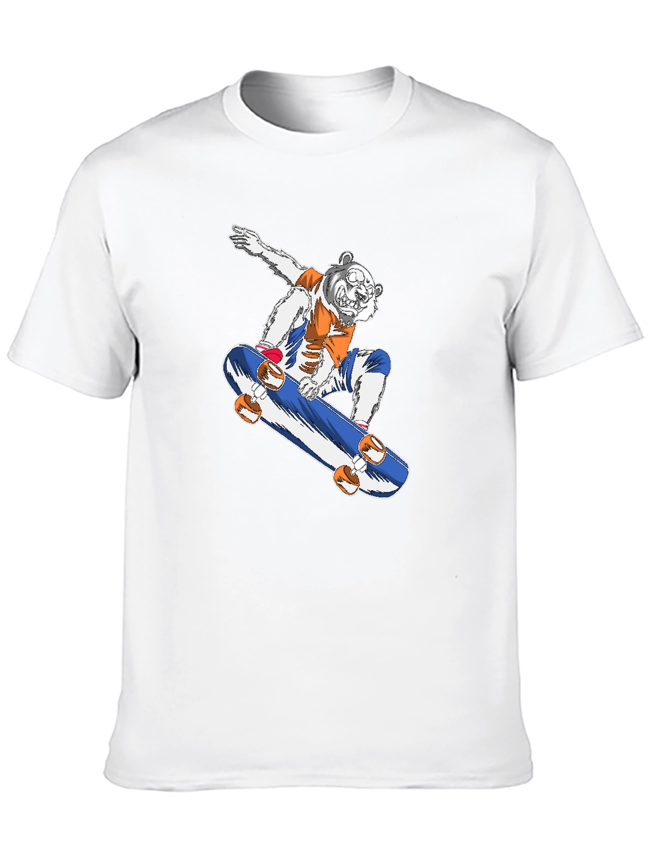 Cool Bear Skateboarder Graphic Tee