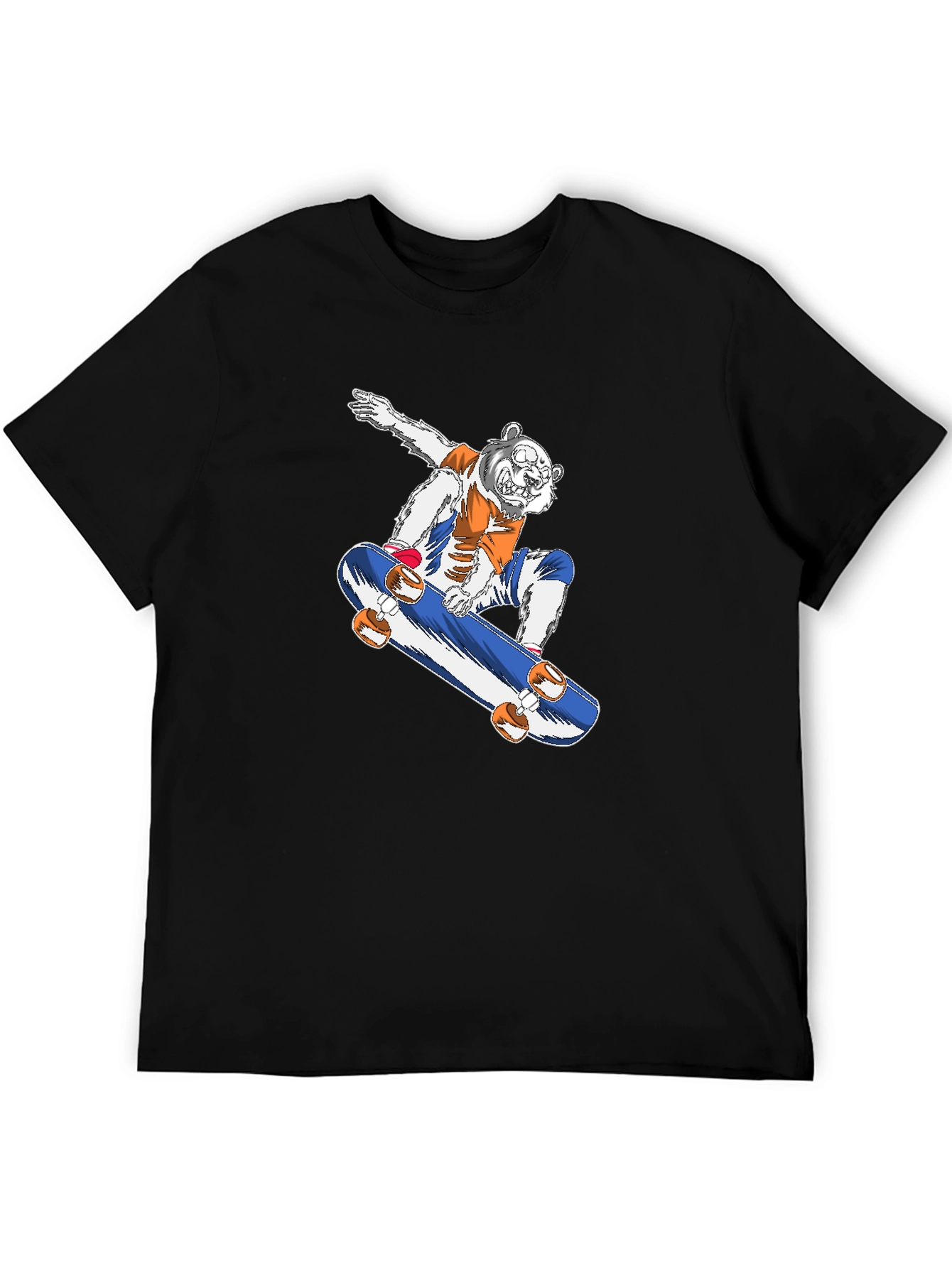 Cool Bear Skateboarder Graphic Tee
