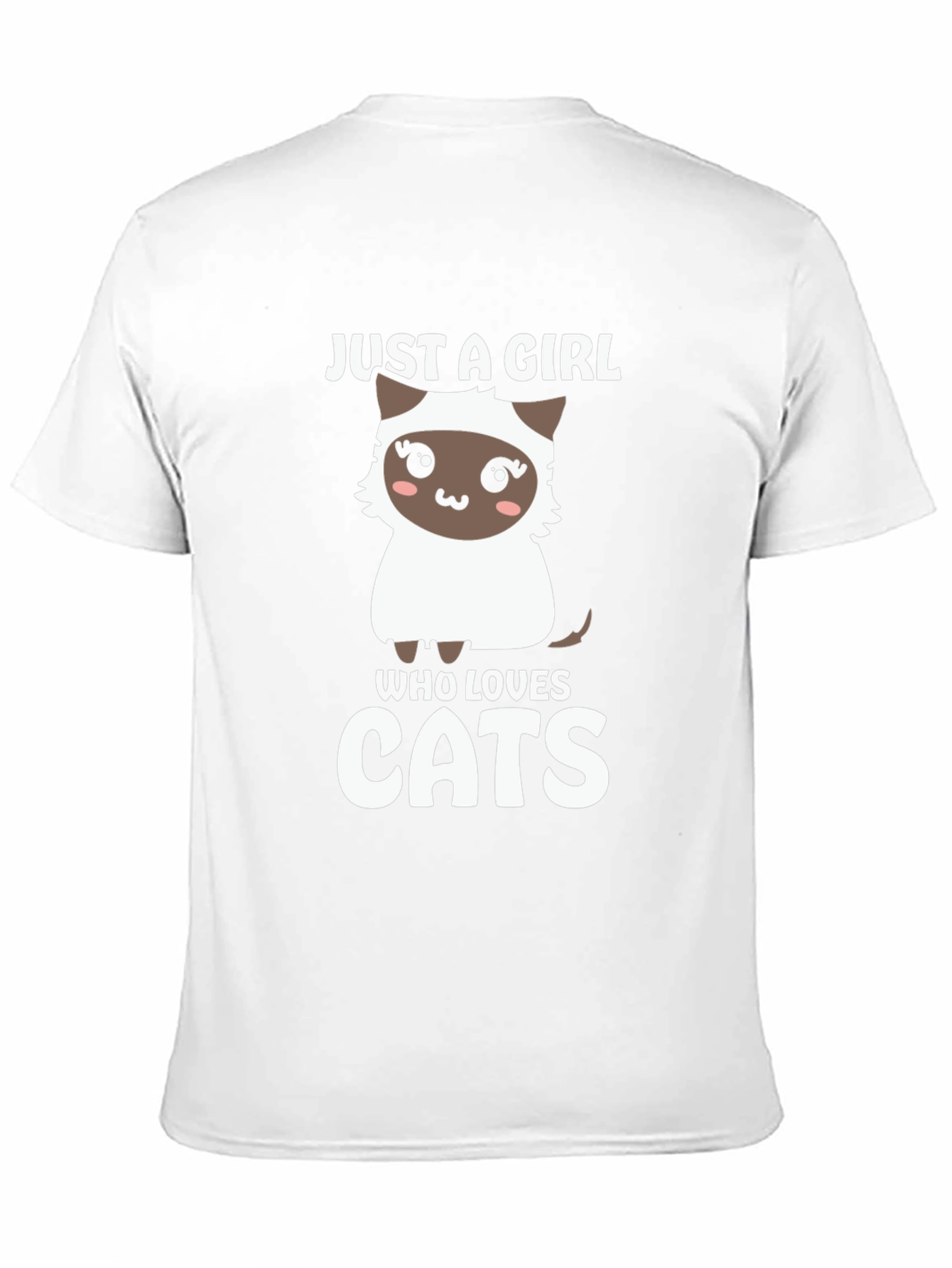 Just A Girl Who Loves Cats T-Shirt