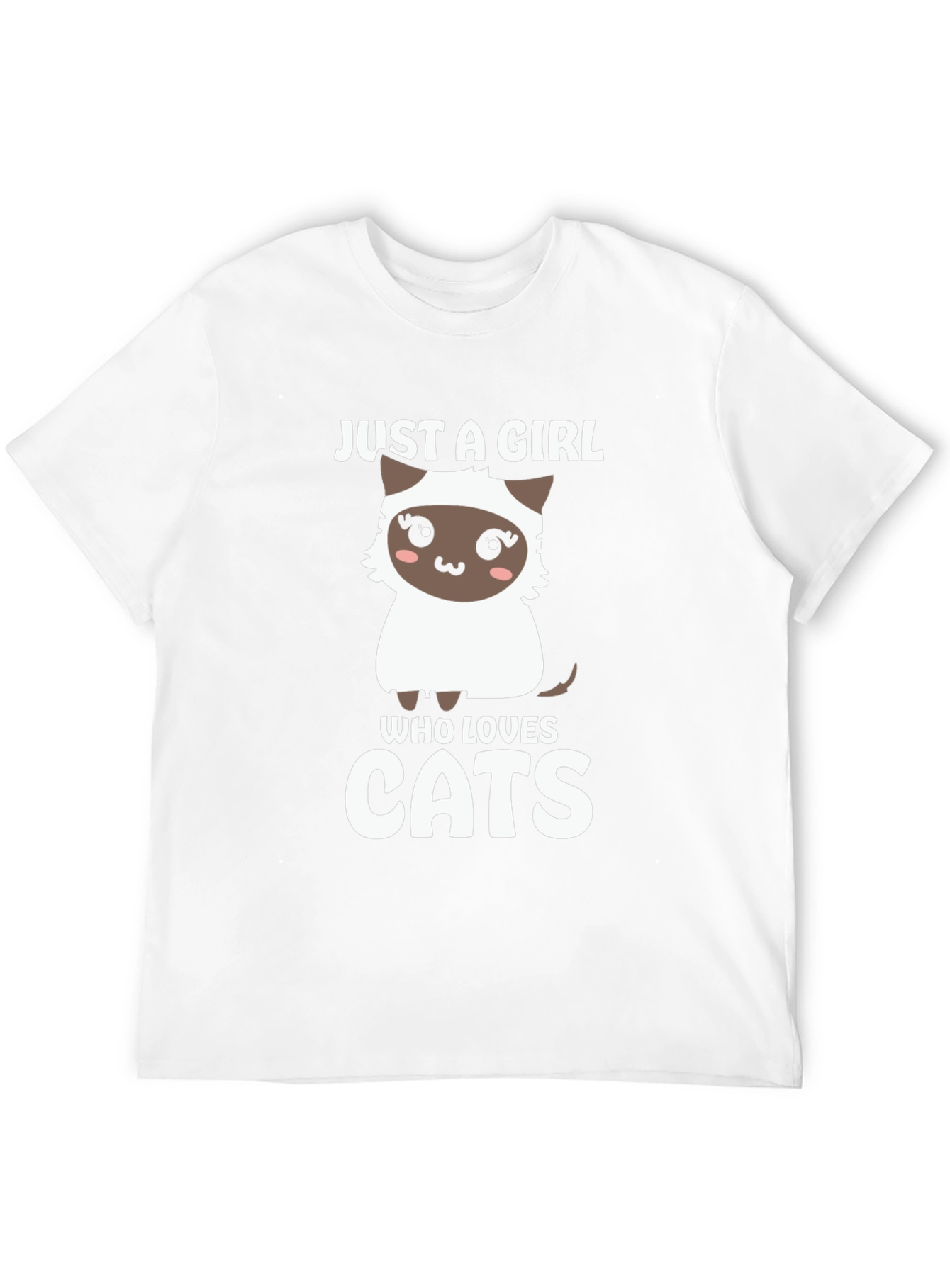Just A Girl Who Loves Cats T-Shirt