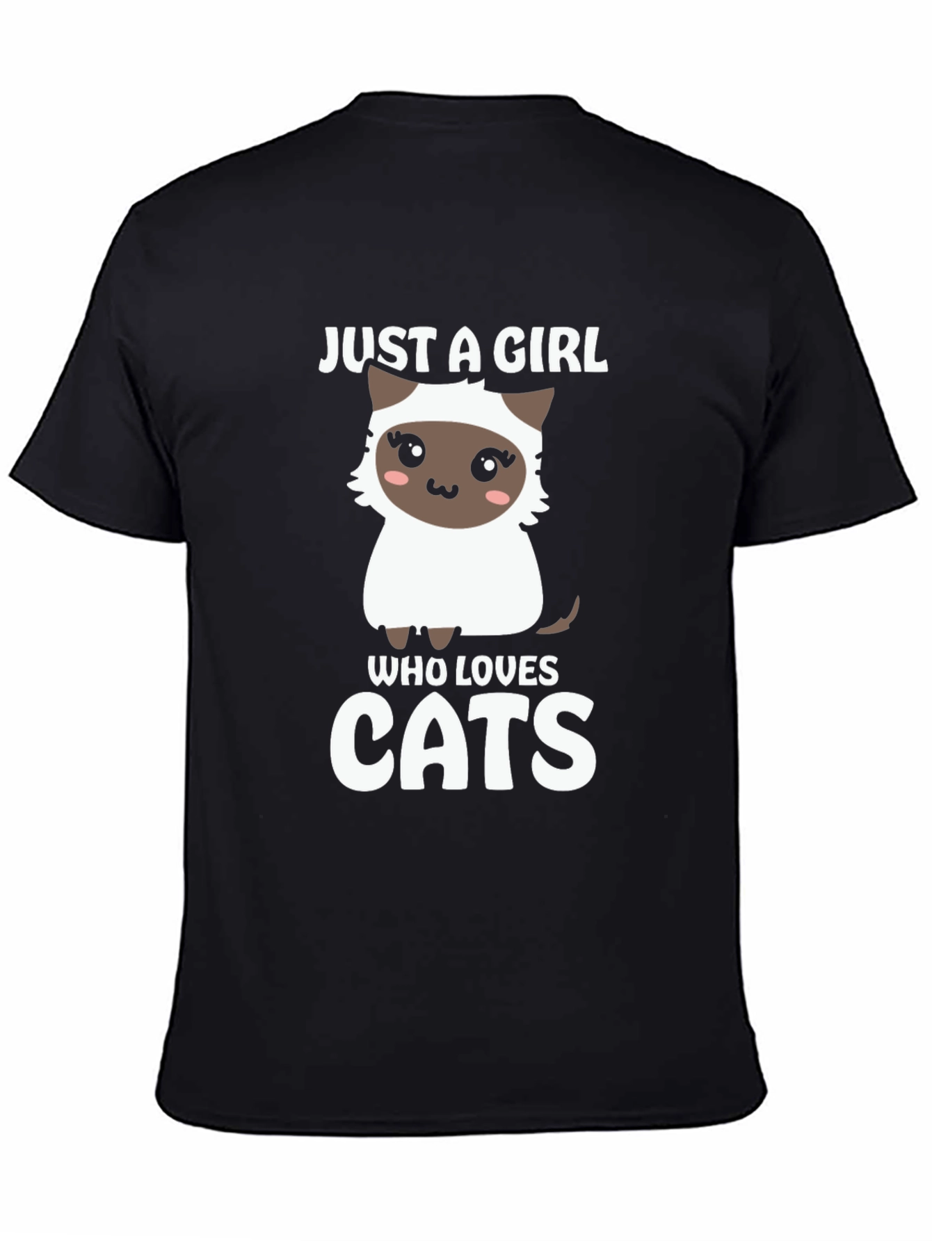 Just A Girl Who Loves Cats T-Shirt