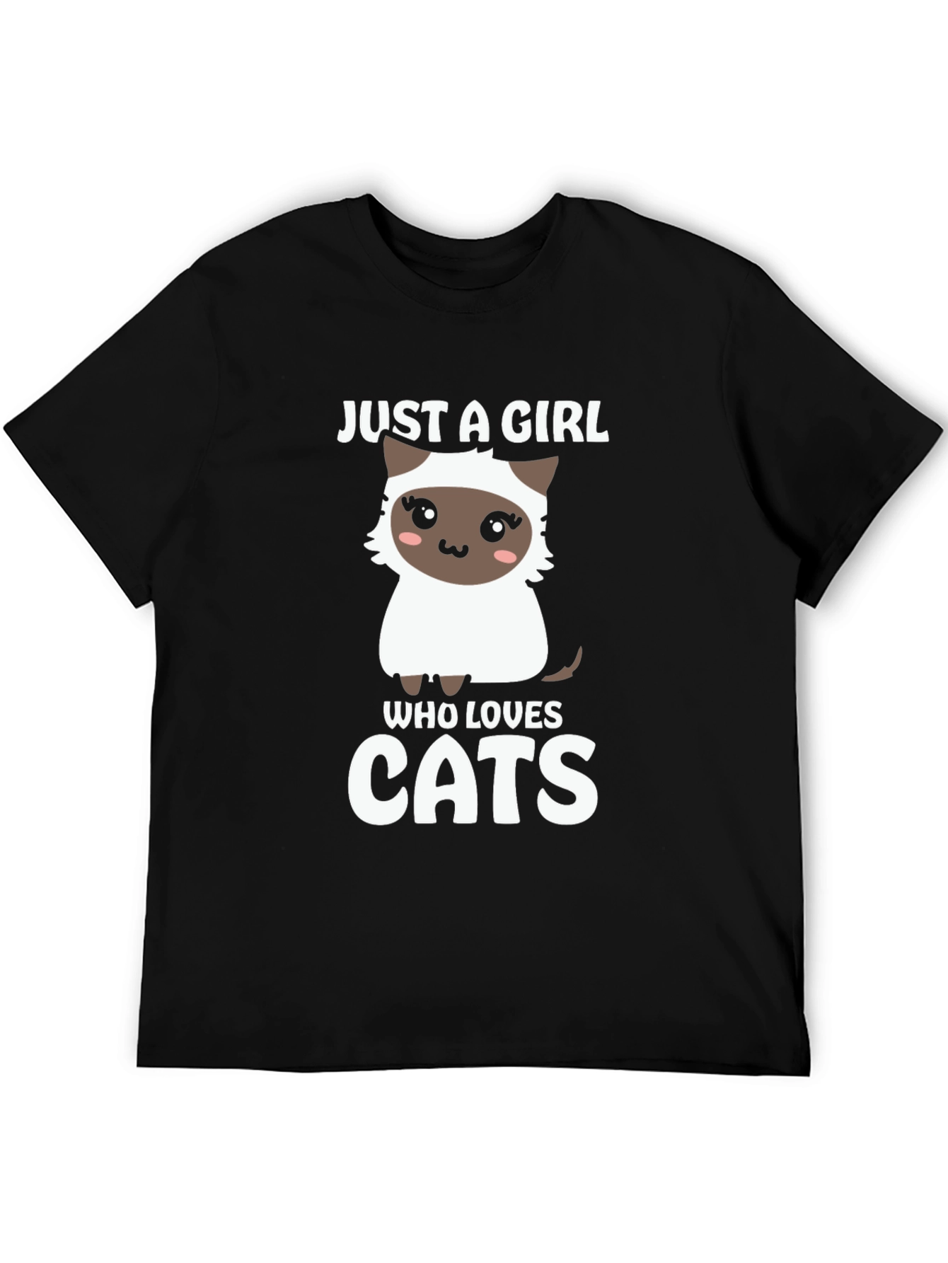 Just A Girl Who Loves Cats T-Shirt