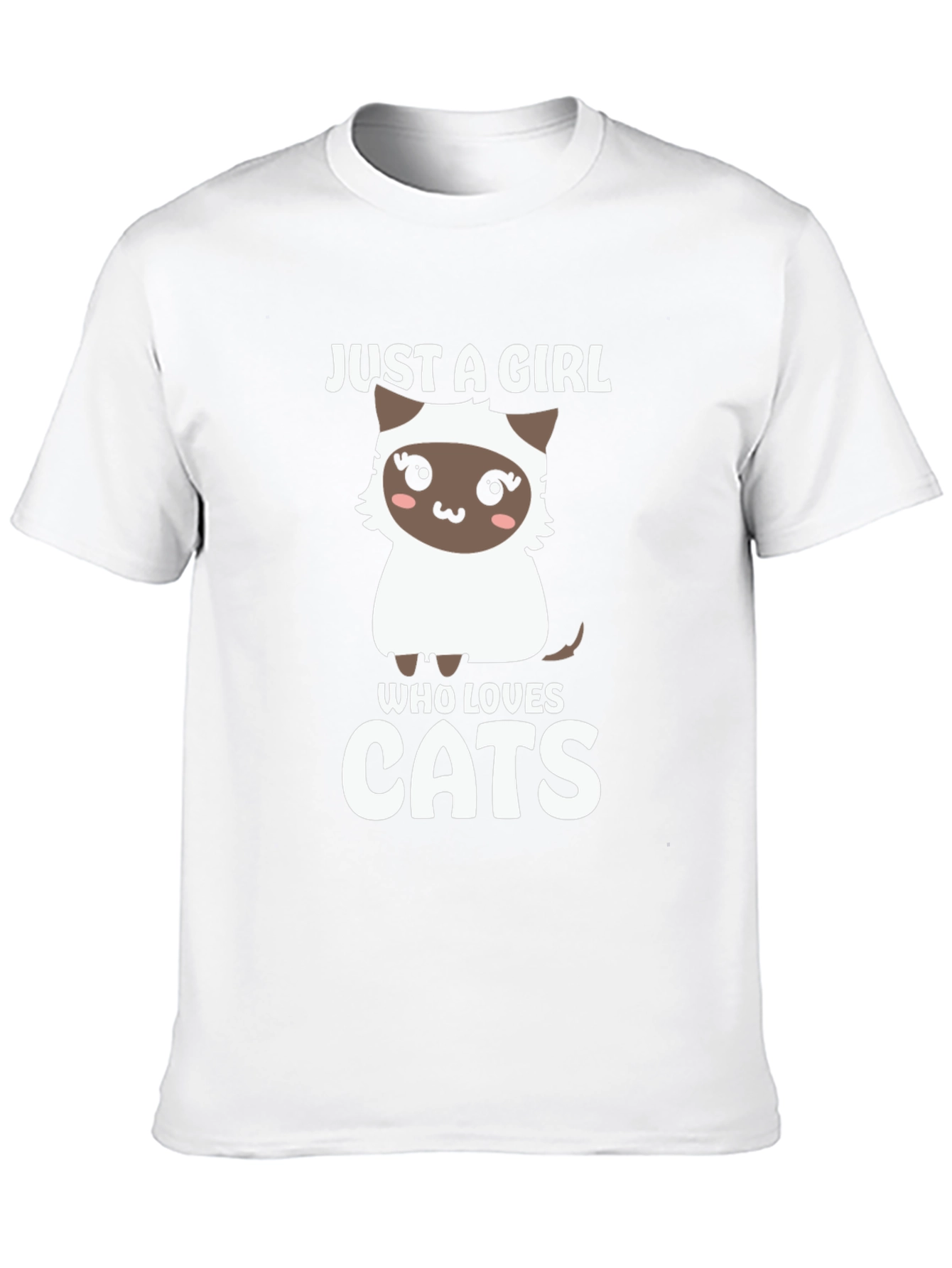 Just A Girl Who Loves Cats T-Shirt