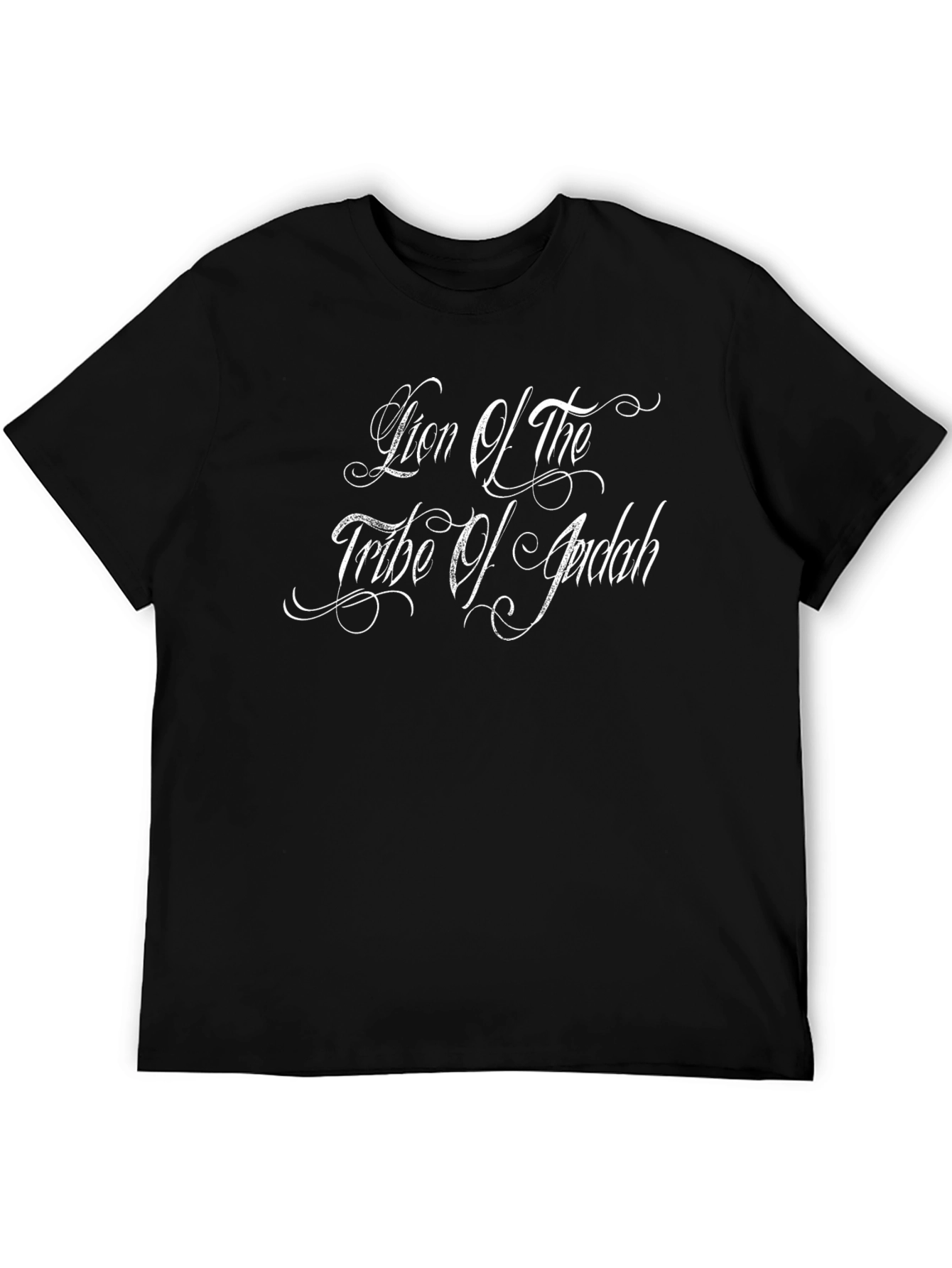 Lion of Judah Graphic Tee - Stylish Black T-Shirt