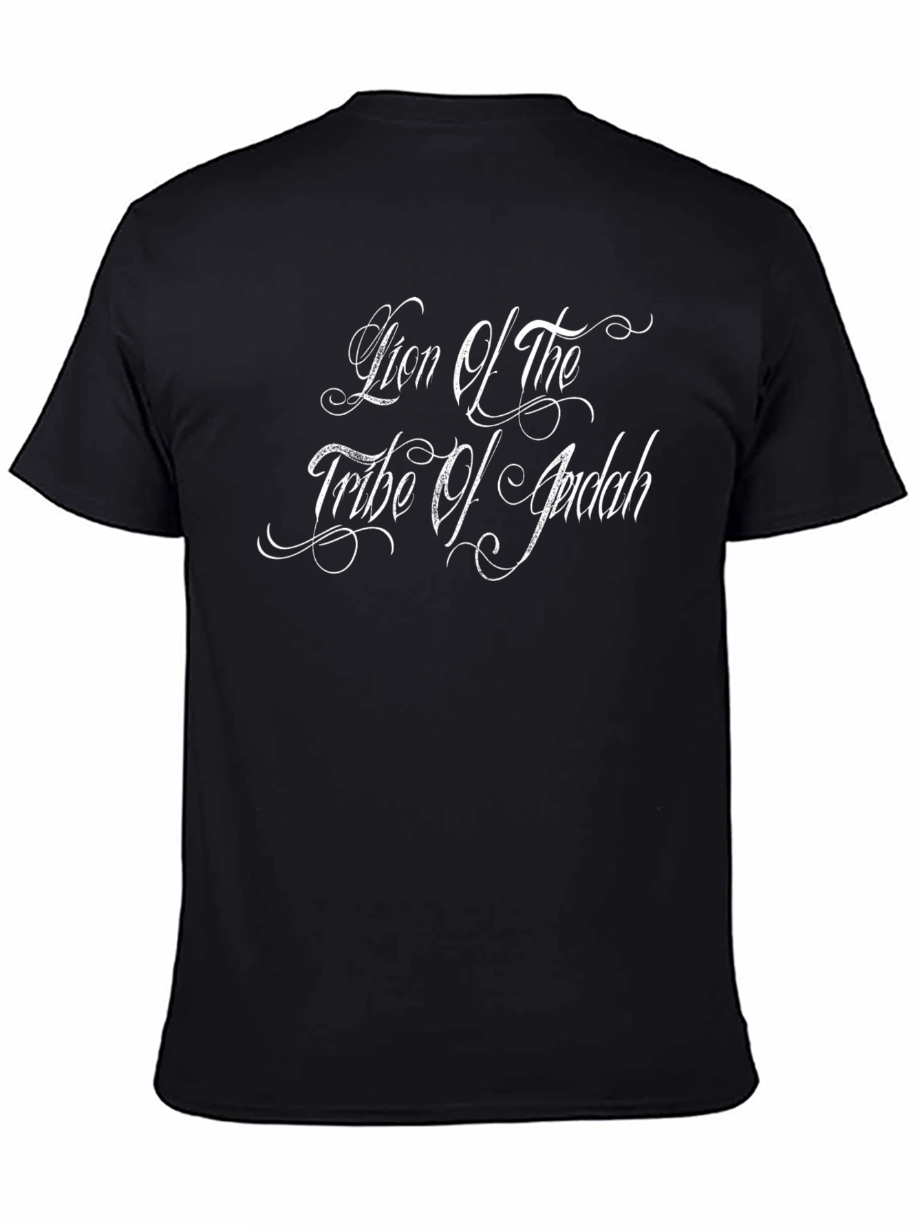 Lion of Judah Graphic Tee - Stylish Black T-Shirt