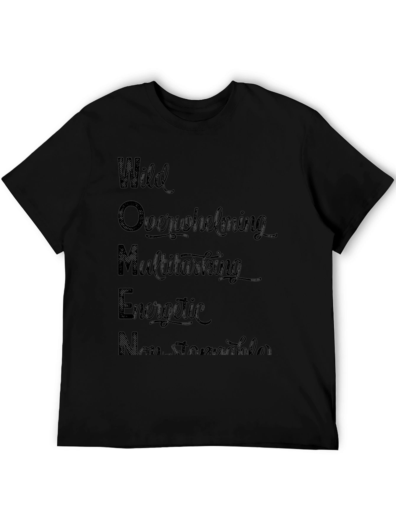 Wild Women Graphic Tee - Black