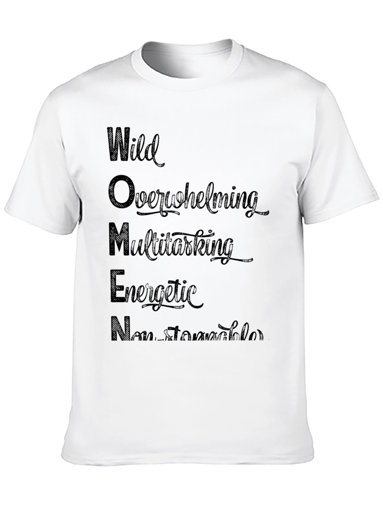 Wild Women Graphic Tee - Black