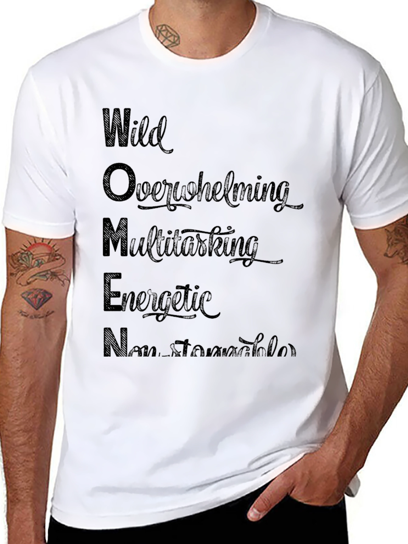 Wild Women Graphic Tee - Black