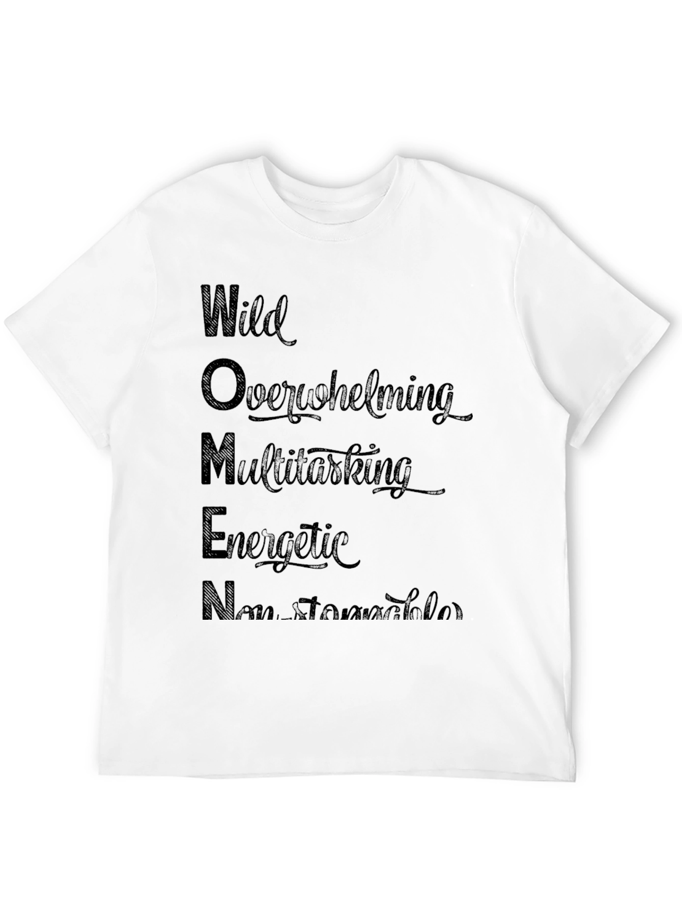 Wild Women Graphic Tee - Black