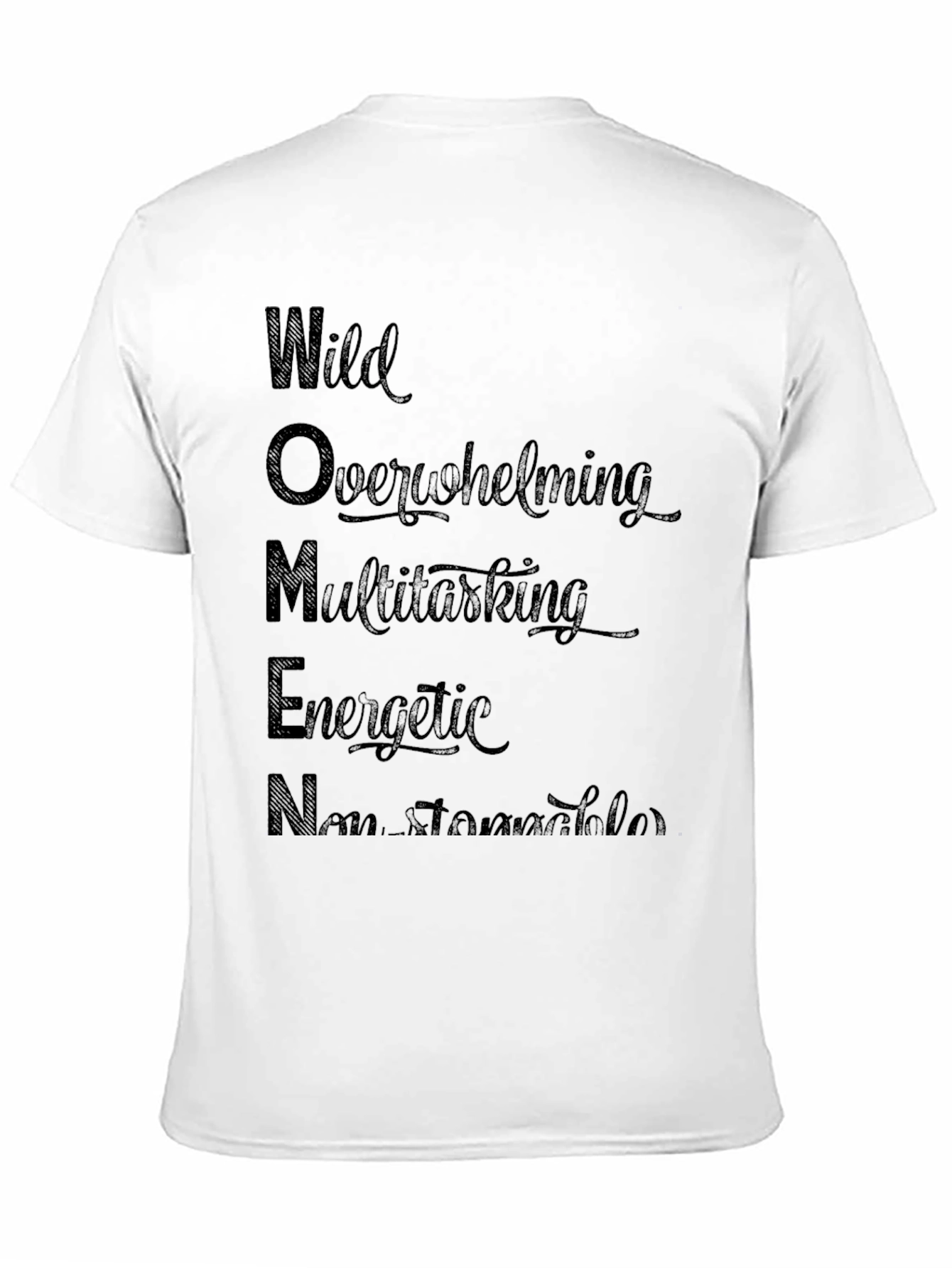 Wild Women Graphic Tee - Black