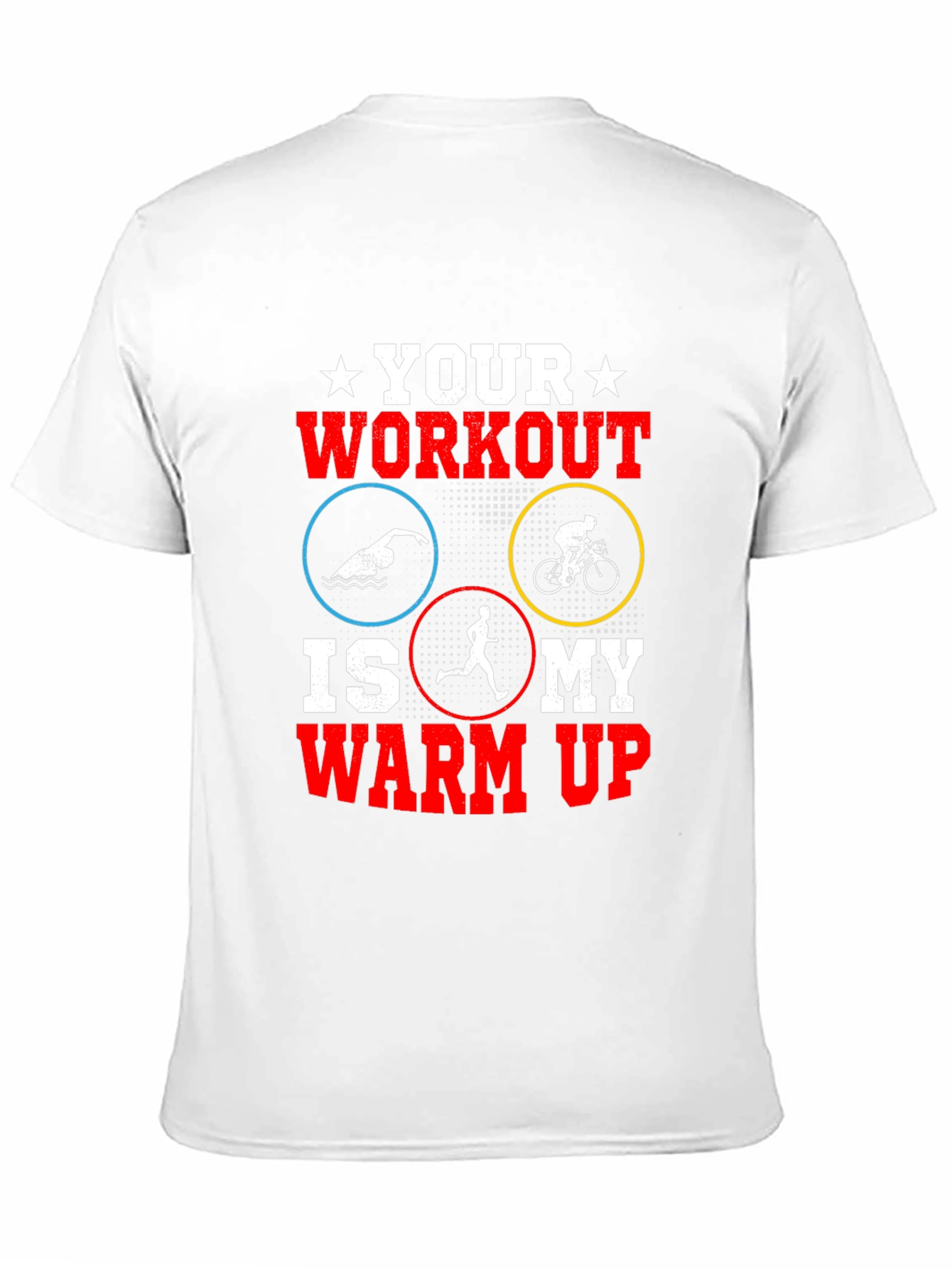 Triathlon Workout Graphic T-Shirt