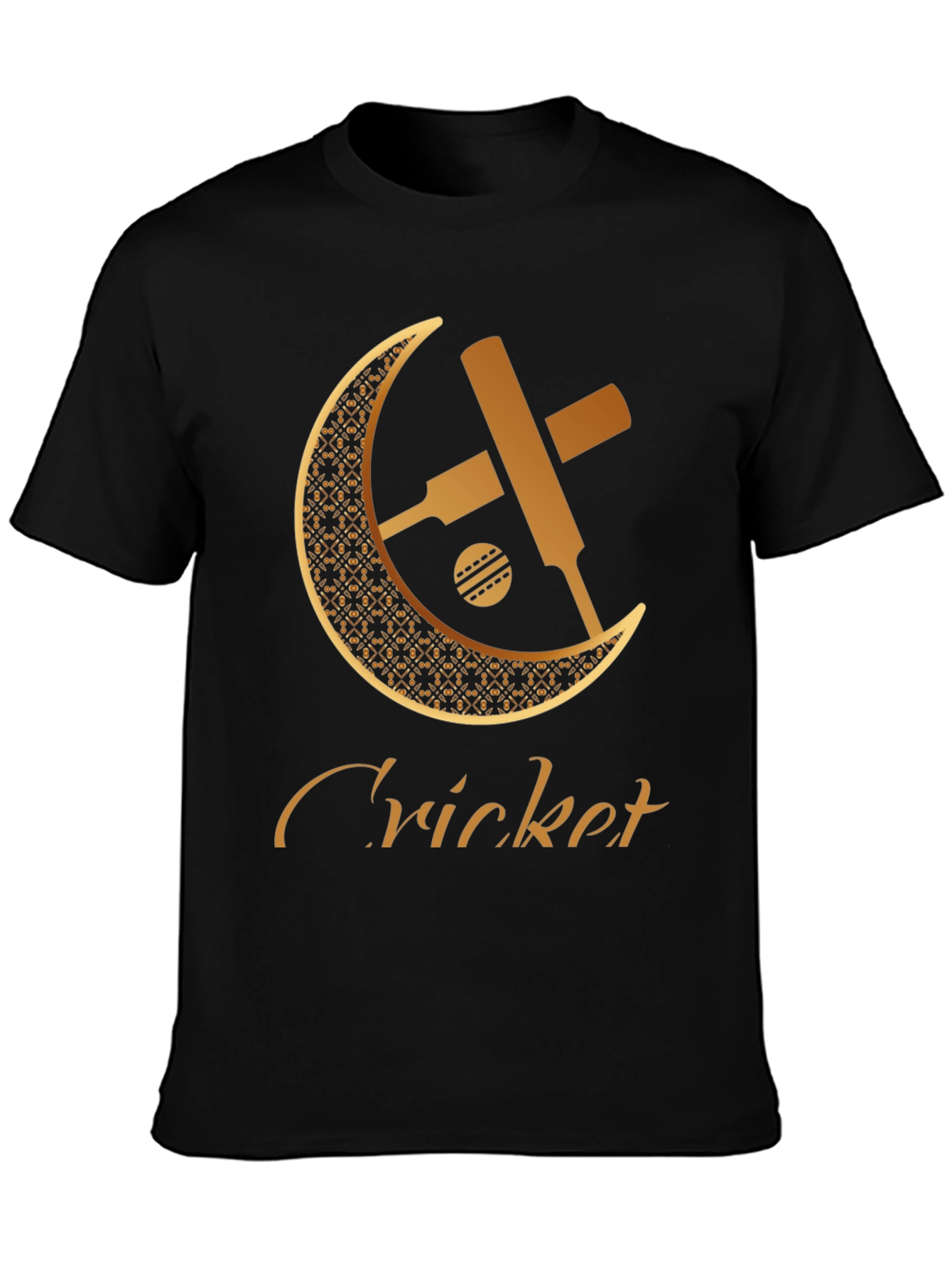 Cricket Bats and Ball Graphic T-Shirt
