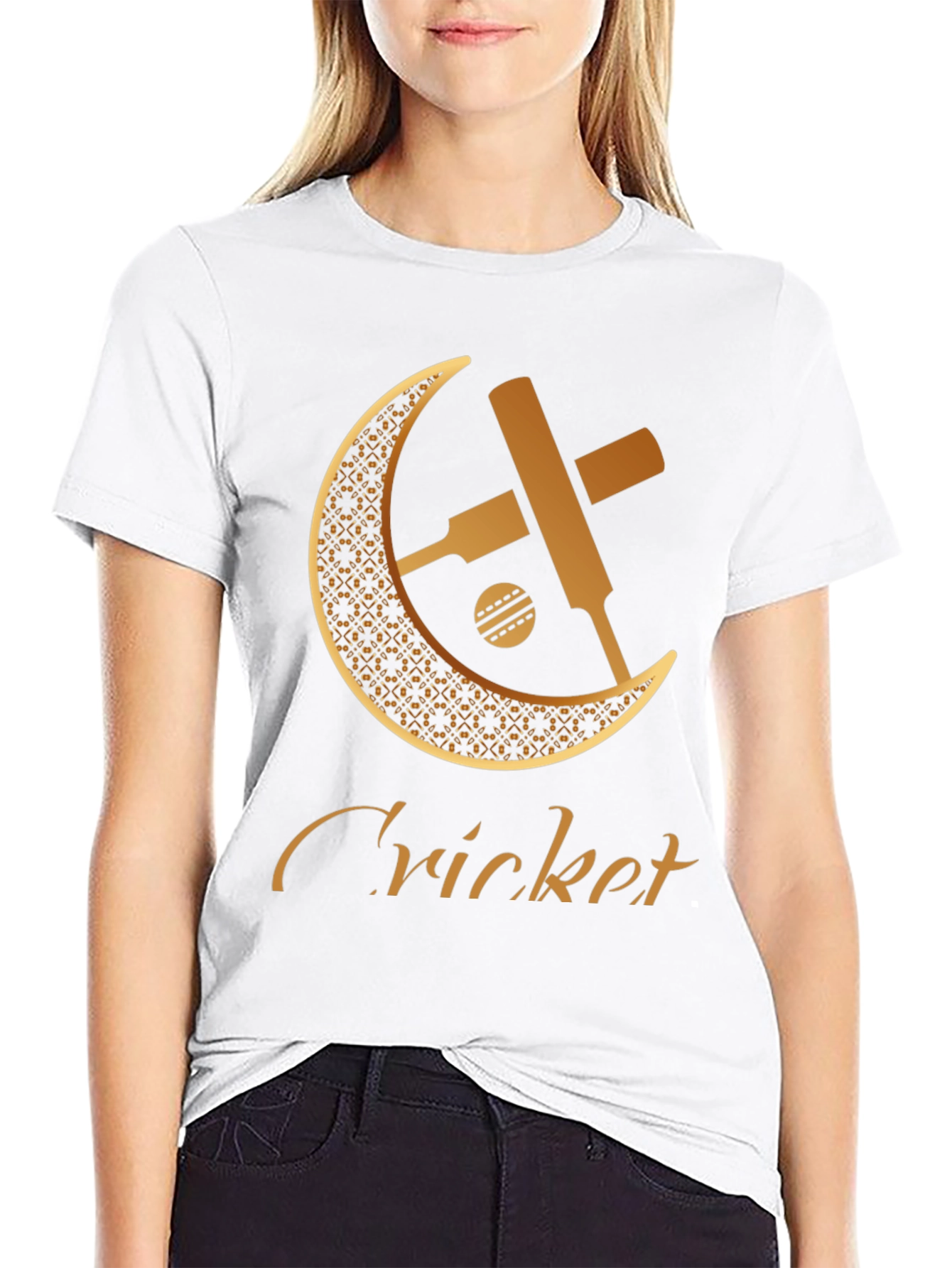 Cricket Bats and Ball Graphic T-Shirt