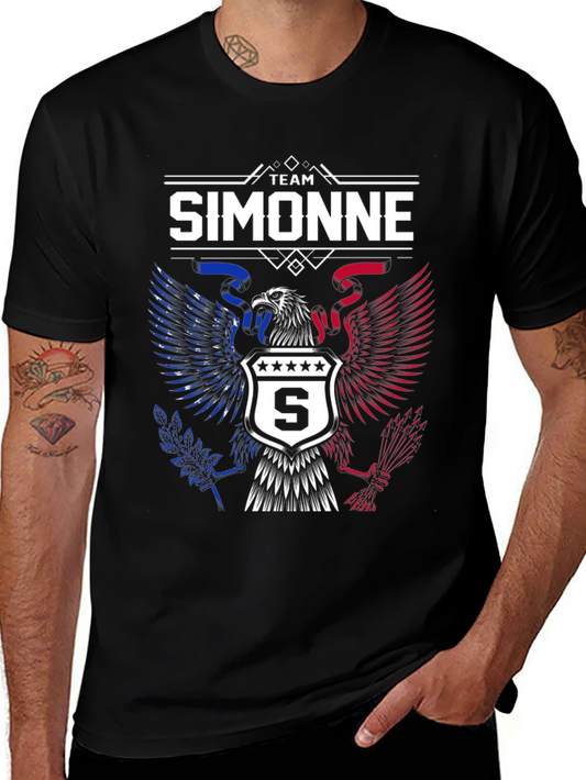 Team Simonne Eagle Graphic T-Shirt