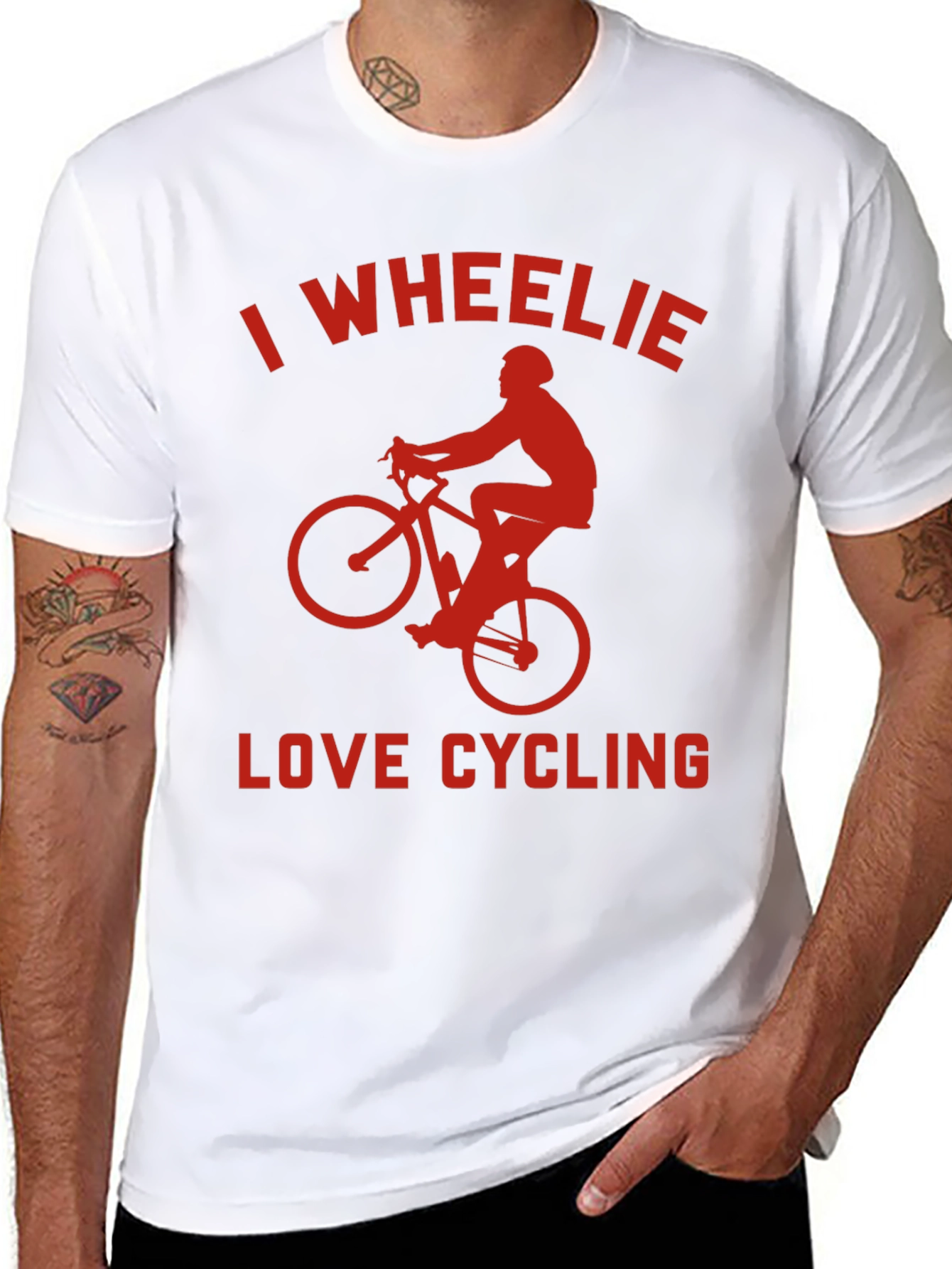 I Wheelie Love Cycling T-Shirt