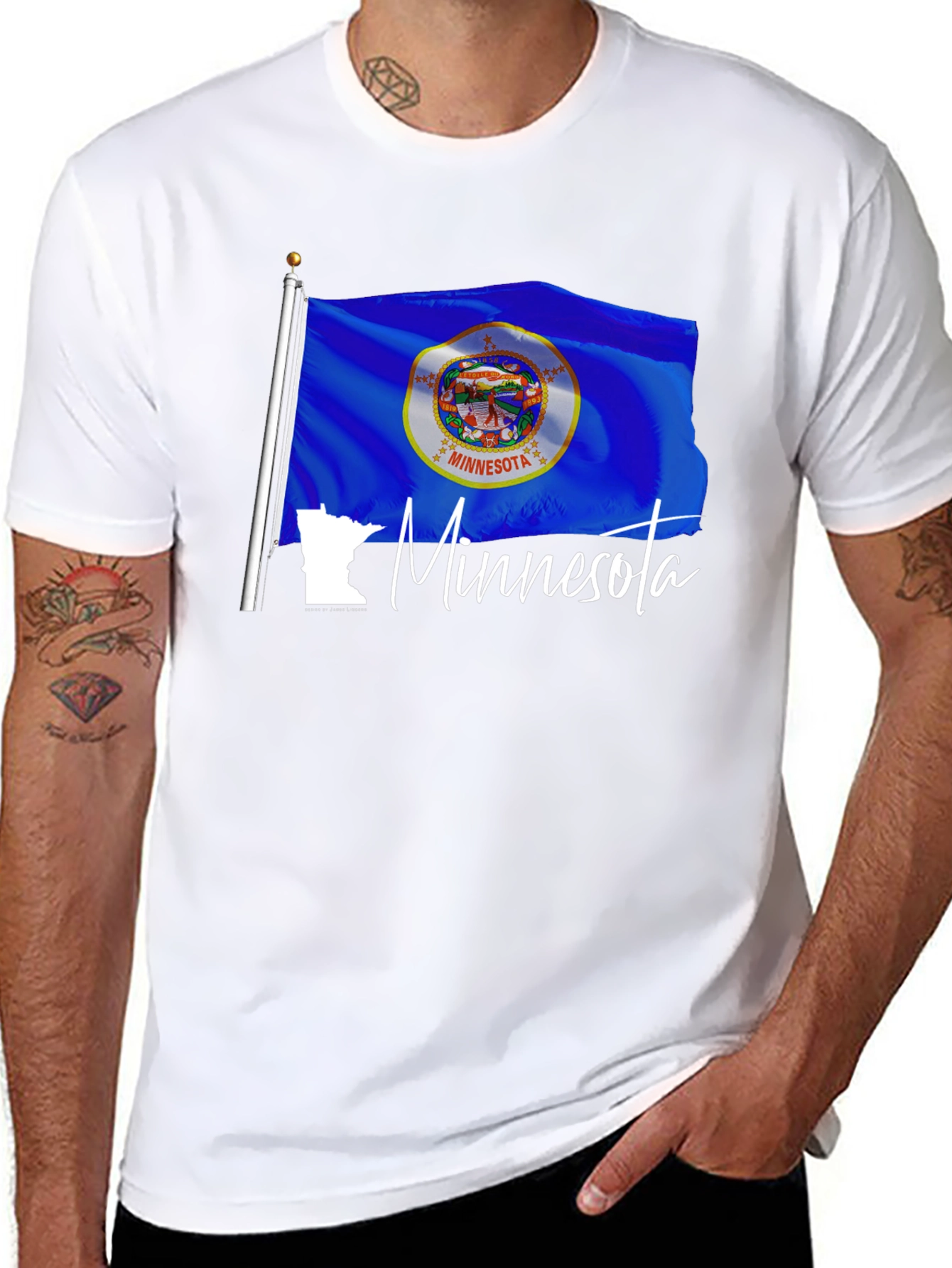 Minnesota State Flag T-Shirt