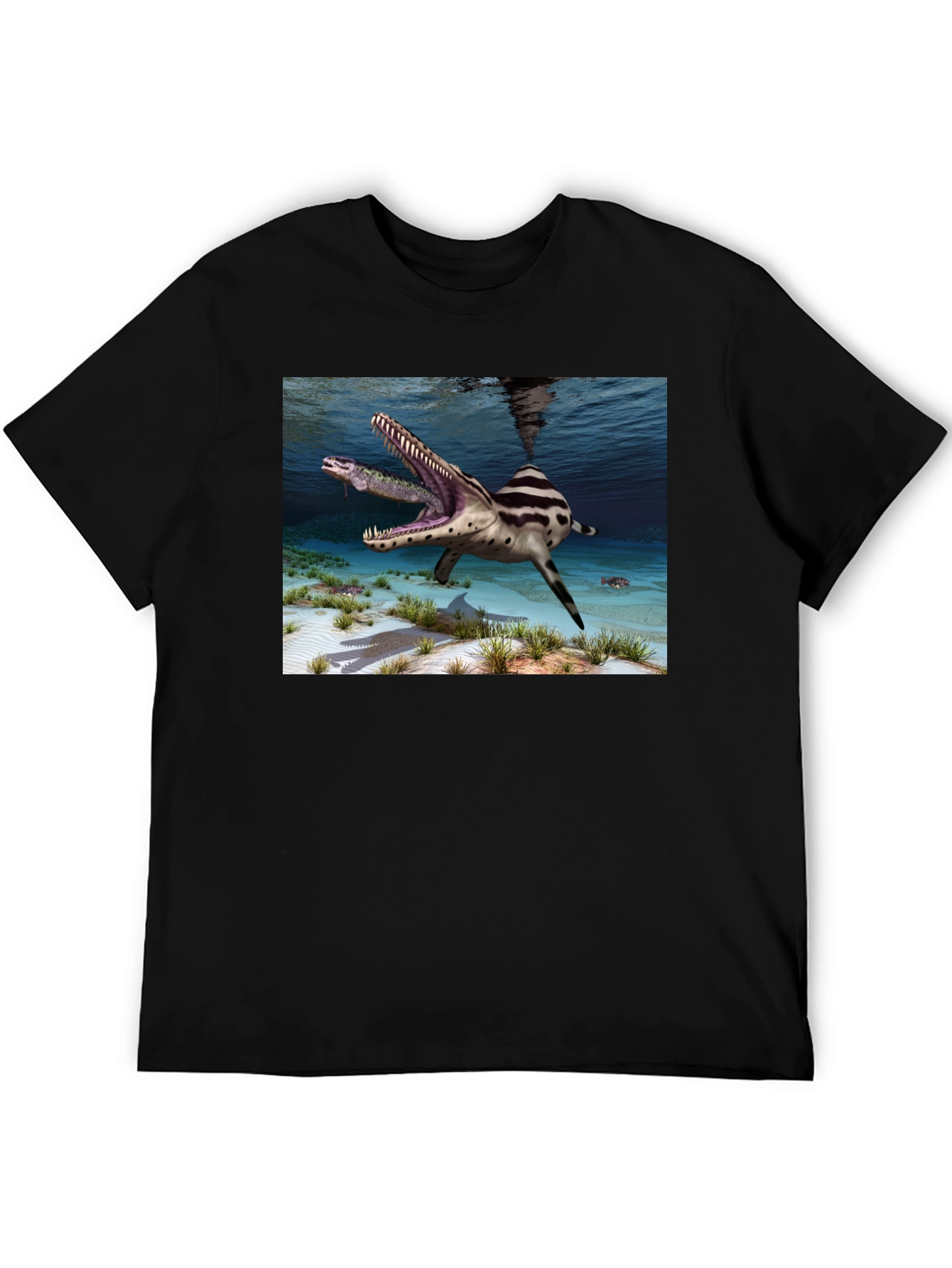 Mosasaurus Graphic T-Shirt - Prehistoric Predator