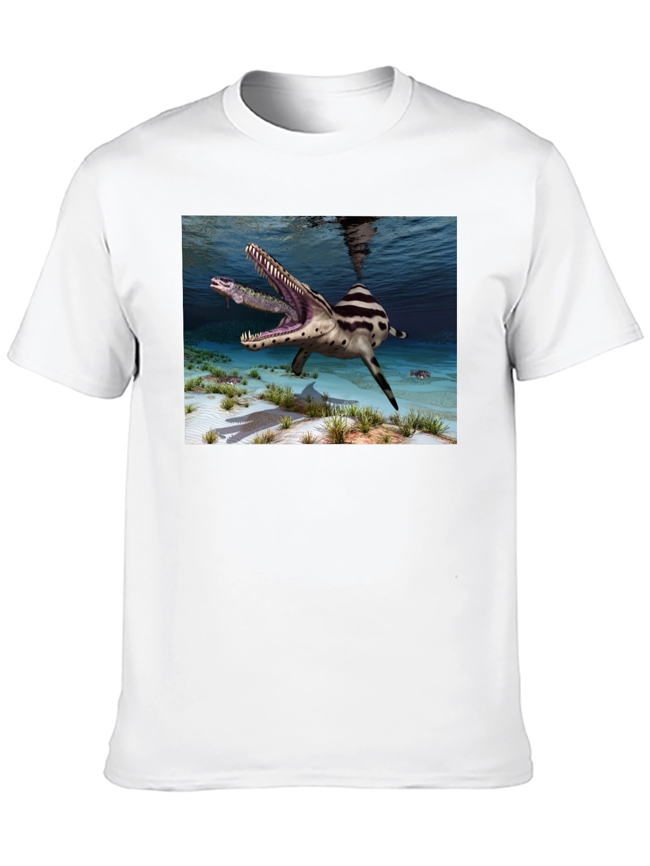 Mosasaurus Graphic T-Shirt - Prehistoric Predator