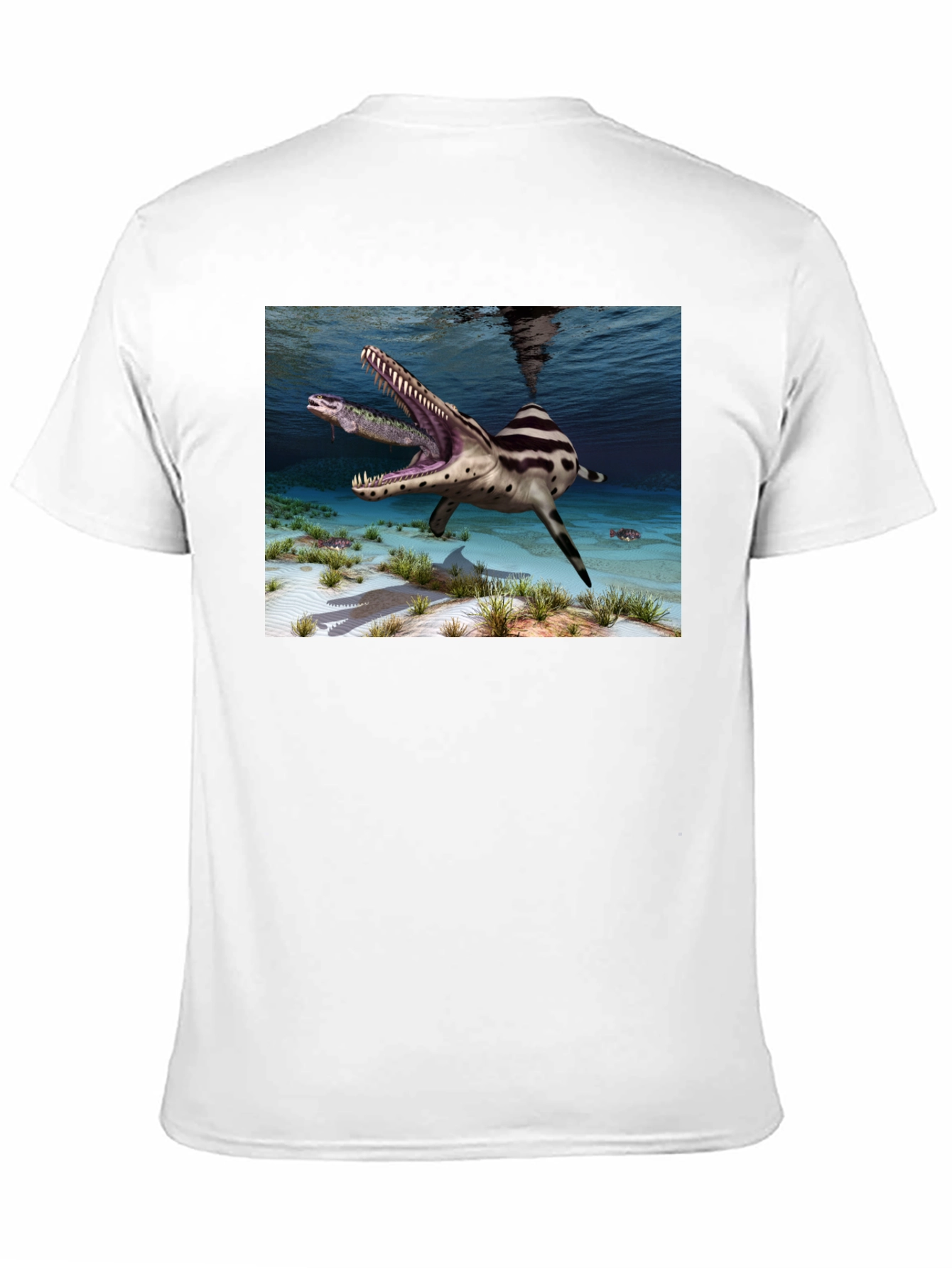 Mosasaurus Graphic T-Shirt - Prehistoric Predator