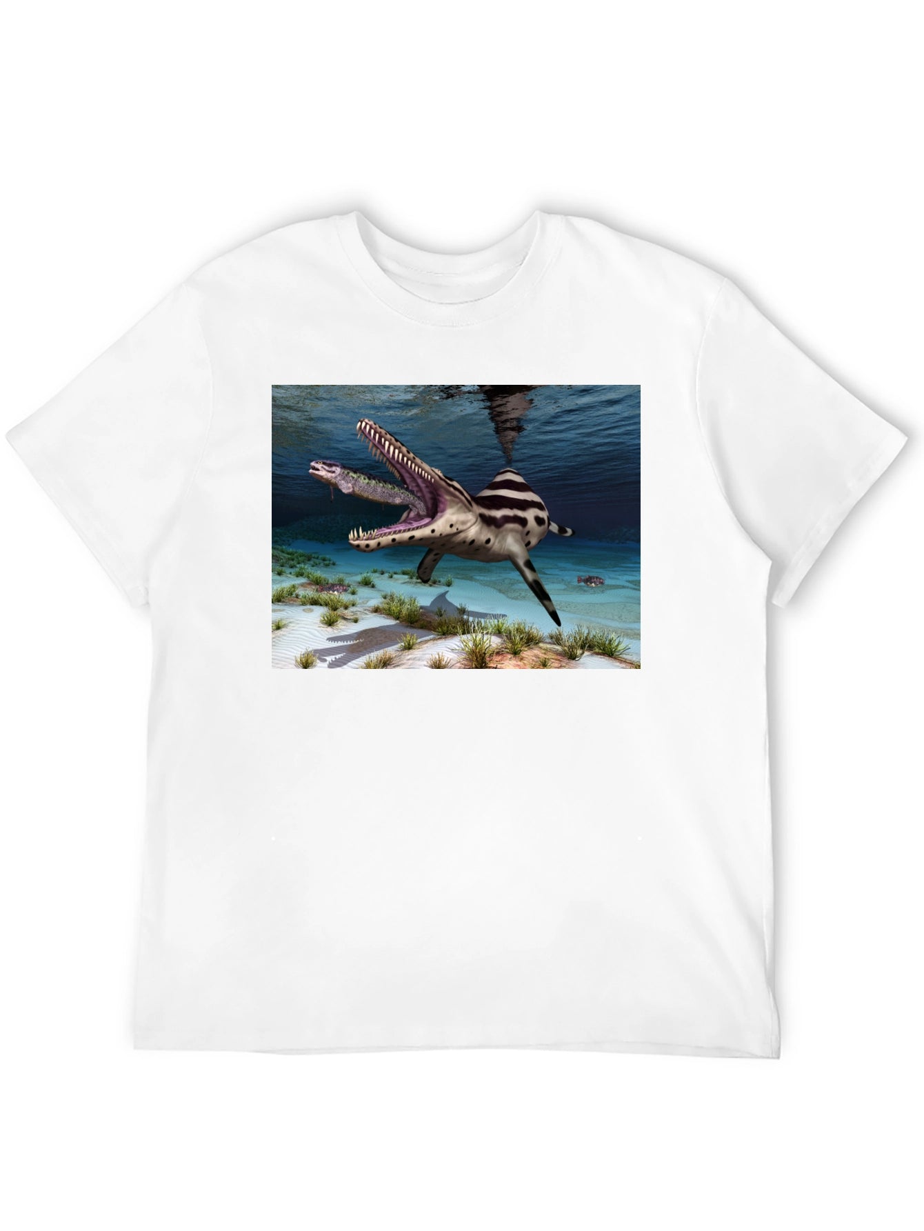 Mosasaurus Graphic T-Shirt - Prehistoric Predator