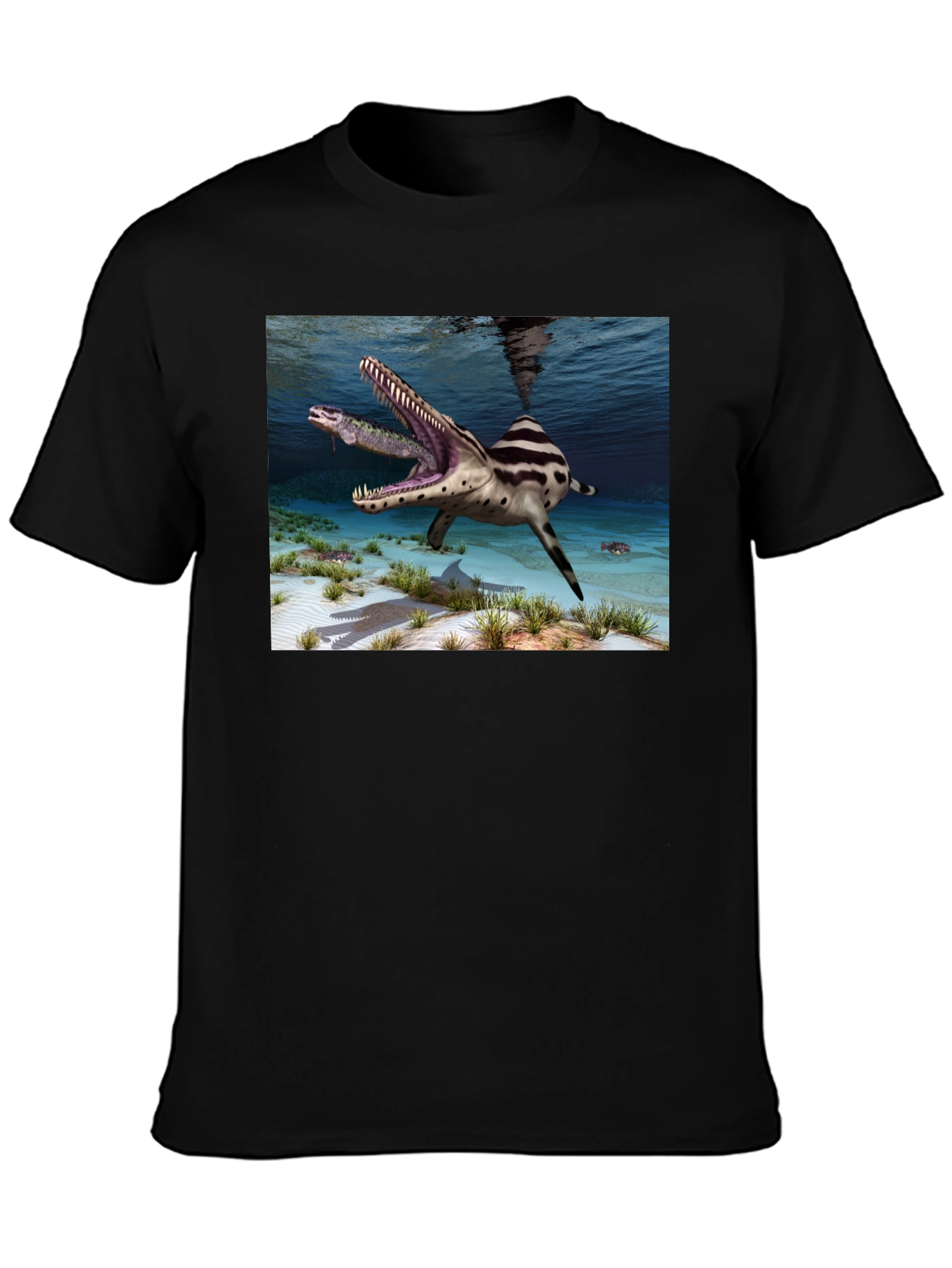 Mosasaurus Graphic T-Shirt - Prehistoric Predator