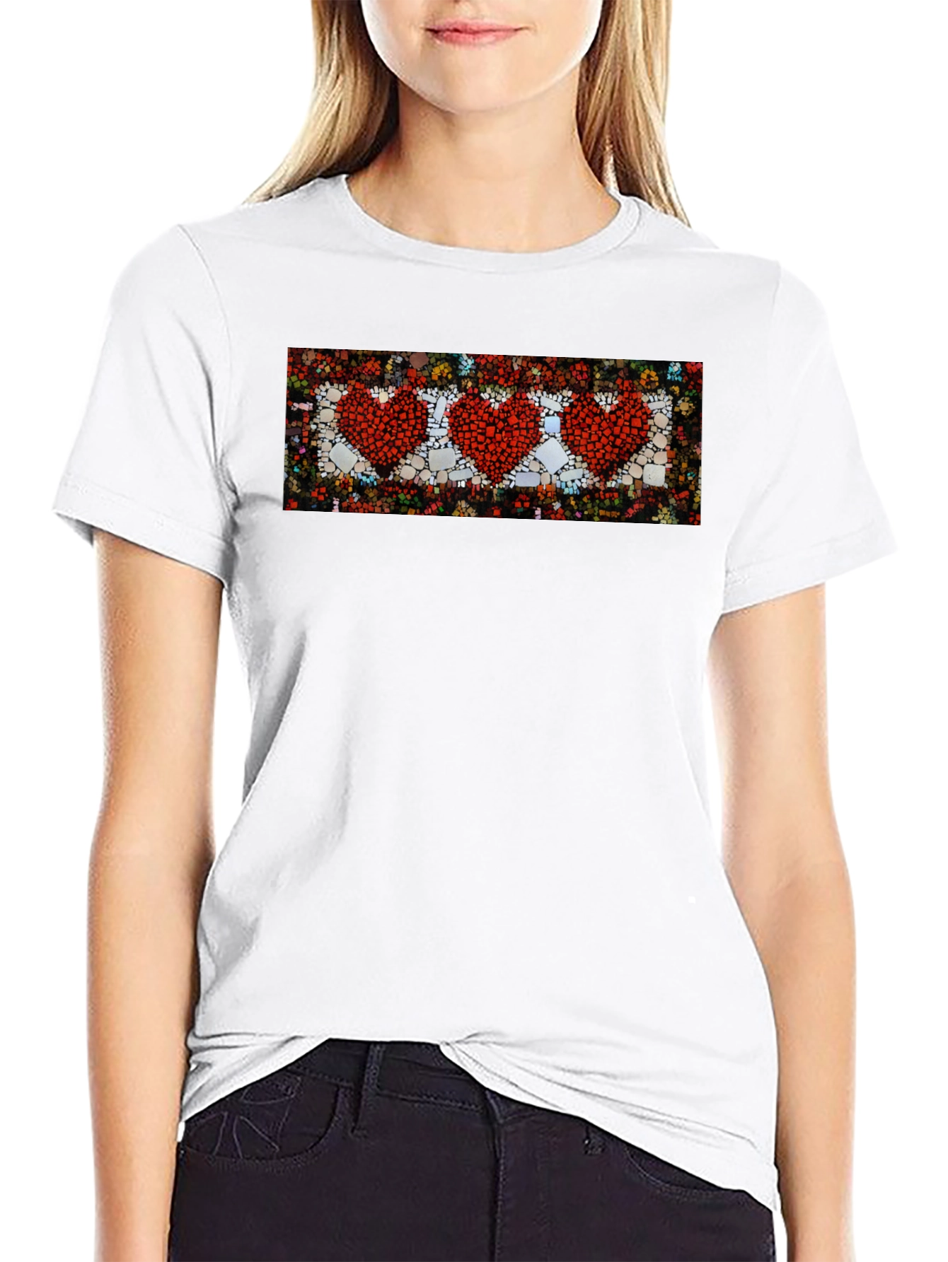 Mosaic Heart T-Shirt
