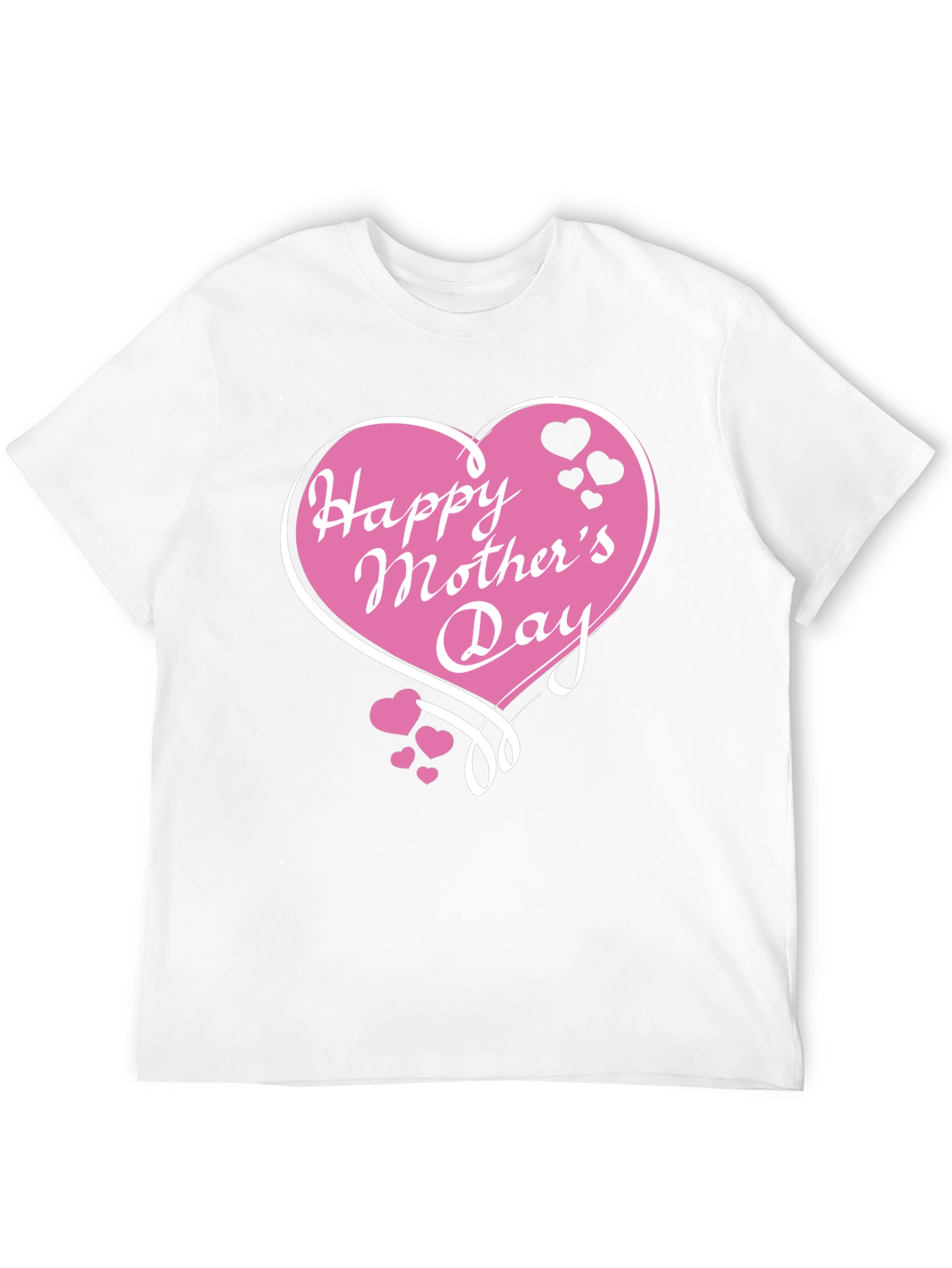 Happy Mothers Day Black T-Shirt