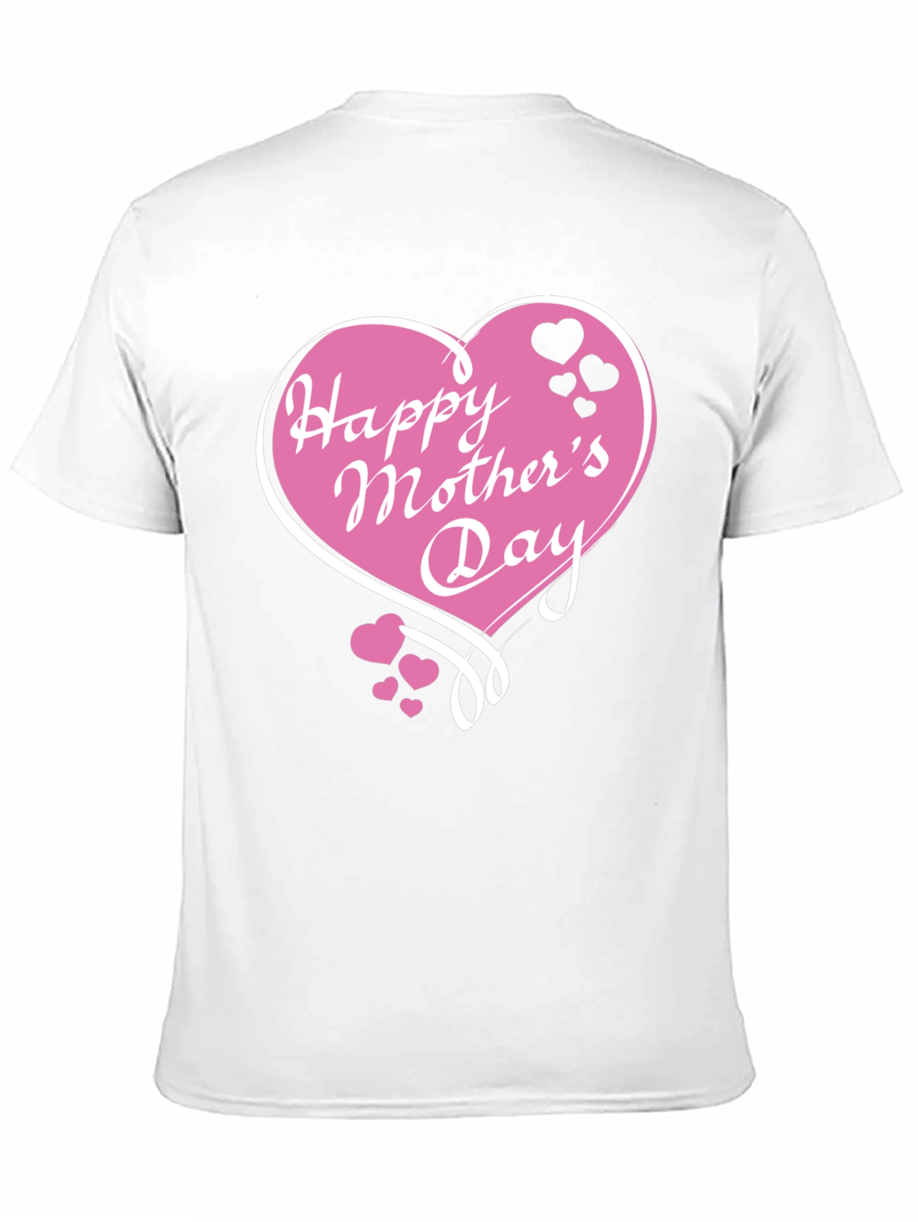 Happy Mothers Day Black T-Shirt