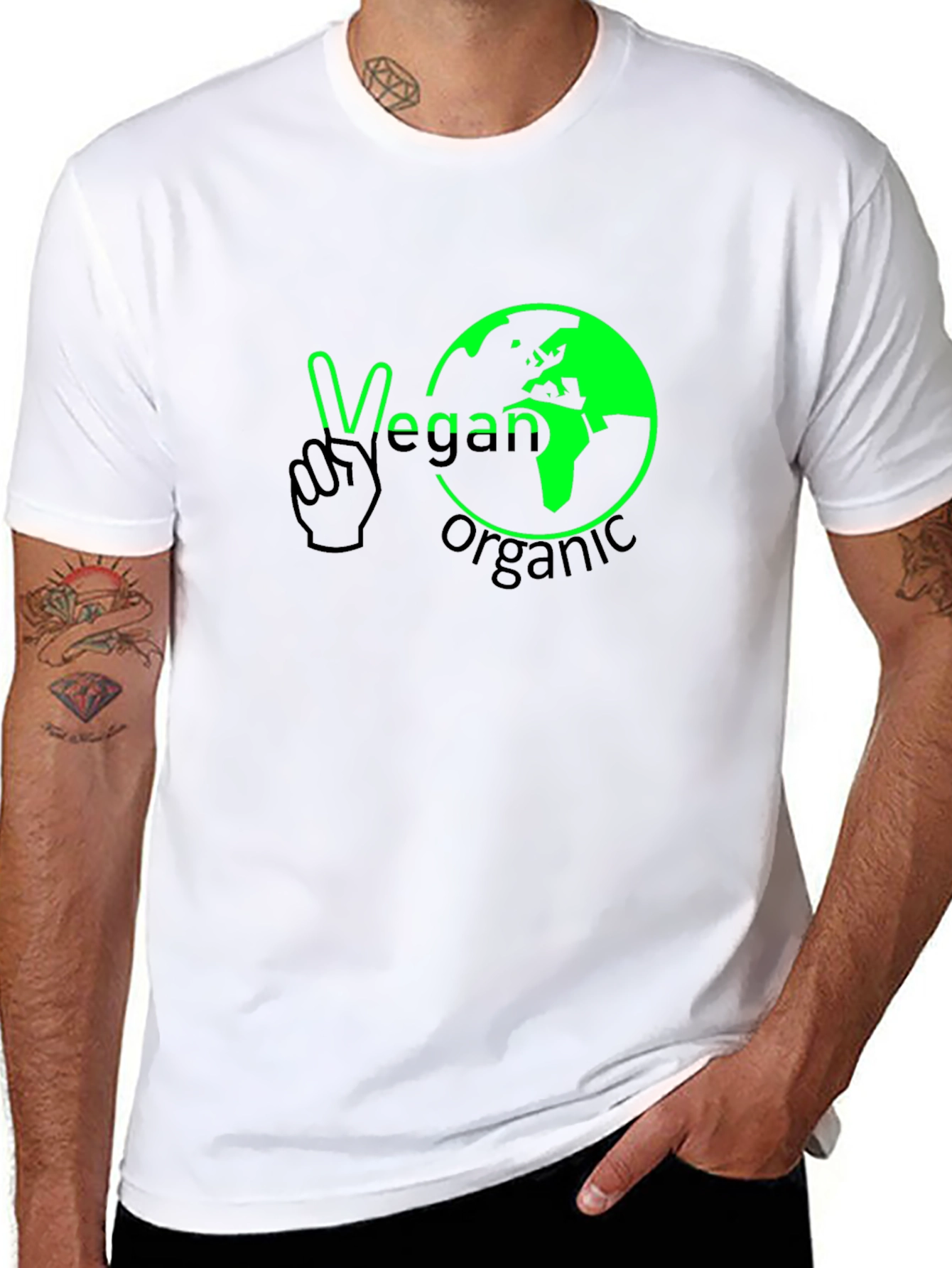 Vegan Organic Earth T-Shirt
