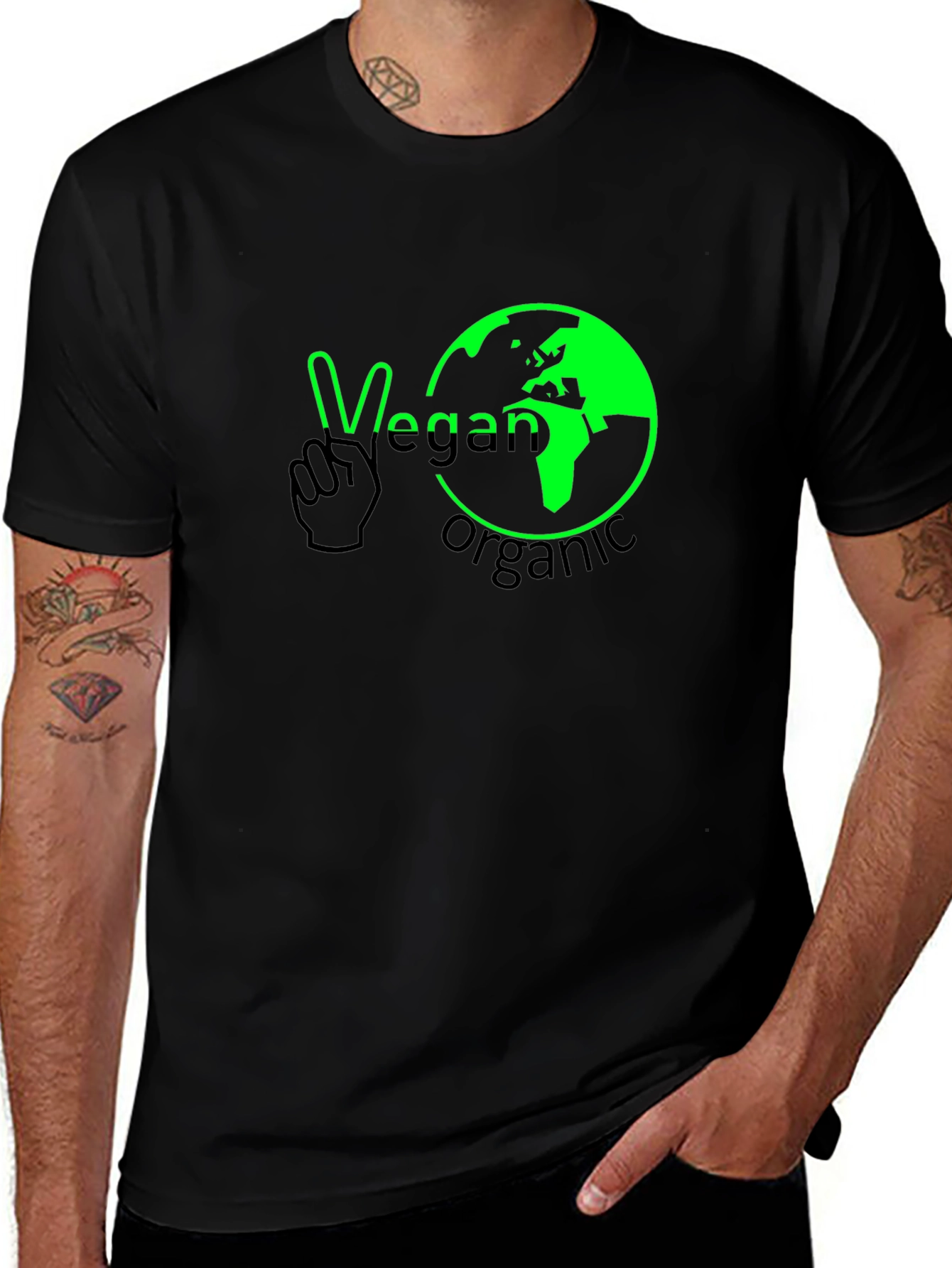 Vegan Organic Earth T-Shirt
