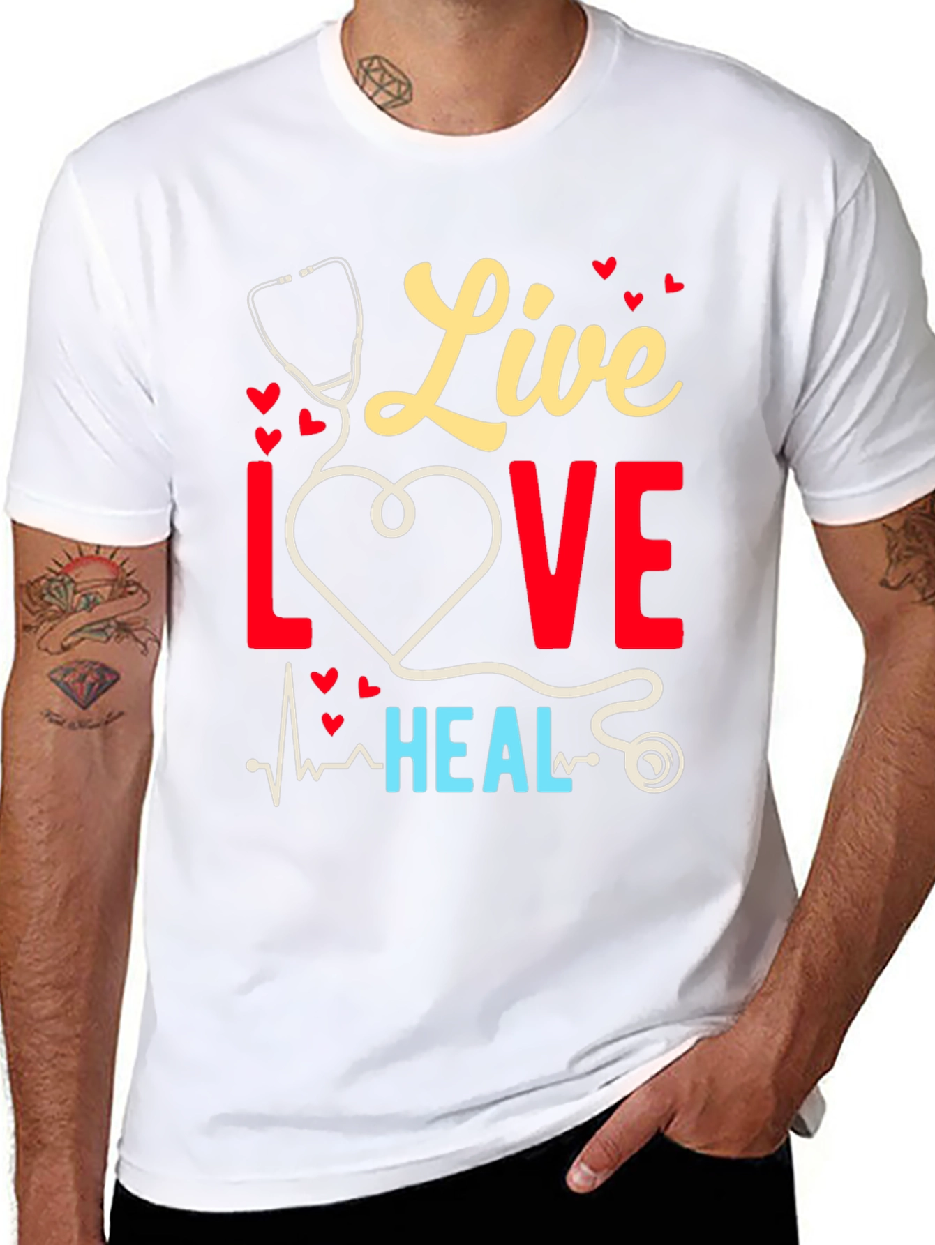 Live Love Heal Graphic Tee