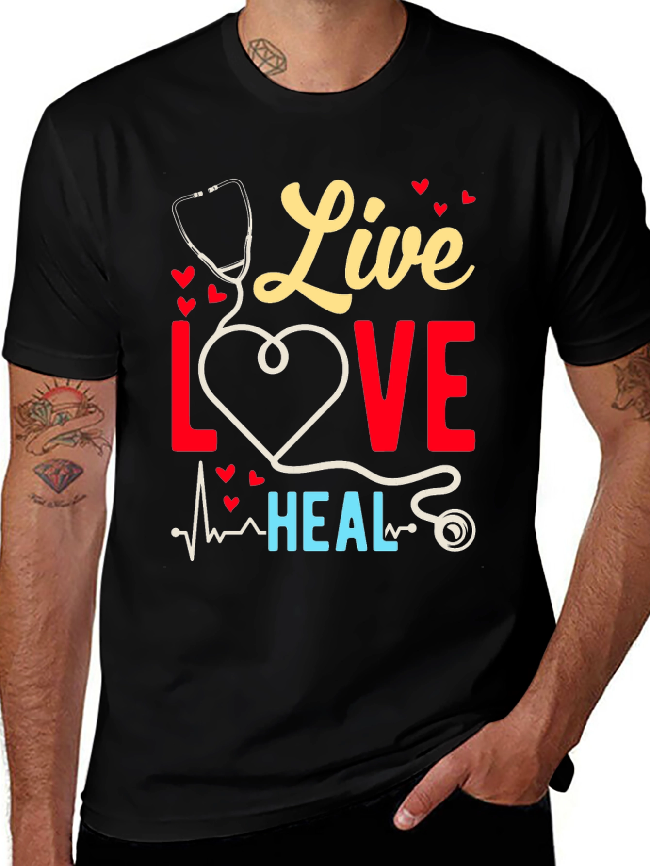 Live Love Heal Graphic Tee