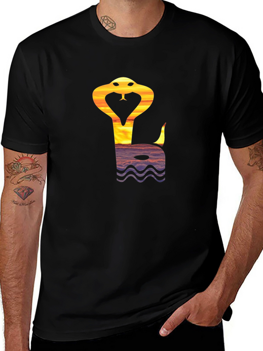 Sunset Snake Graphic Tee