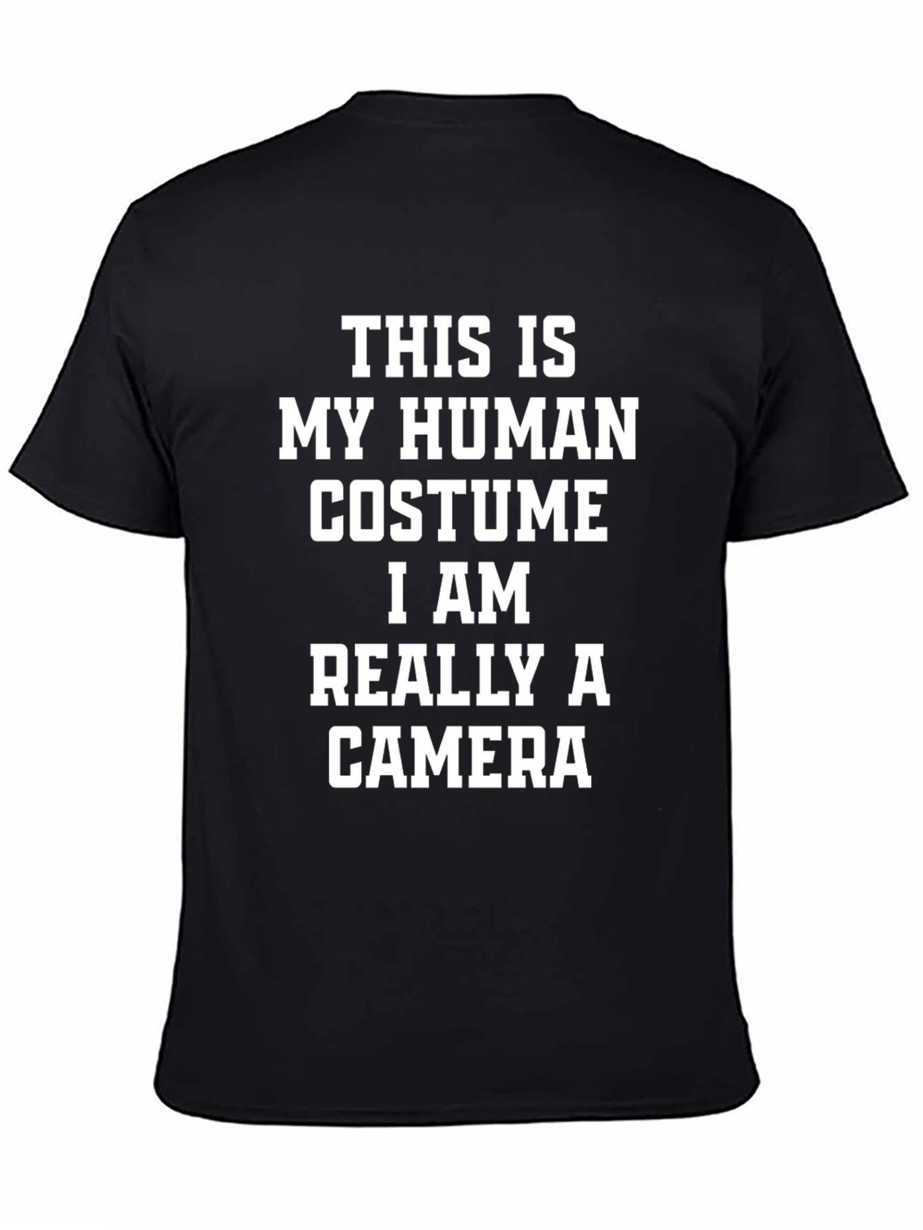 Funny Camera T-Shirt - Human Costume Tee