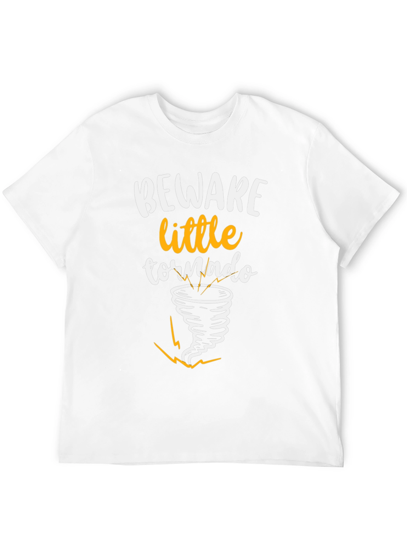 Beware Little Tornado Funny Graphic Tee