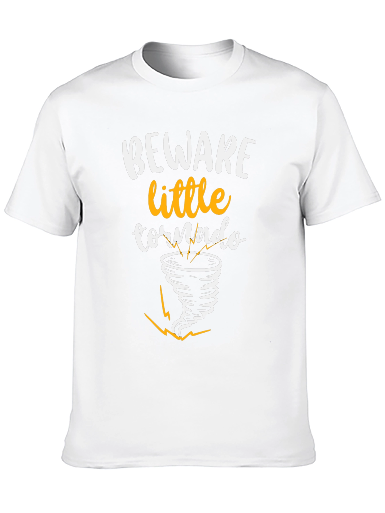 Beware Little Tornado Funny Graphic Tee