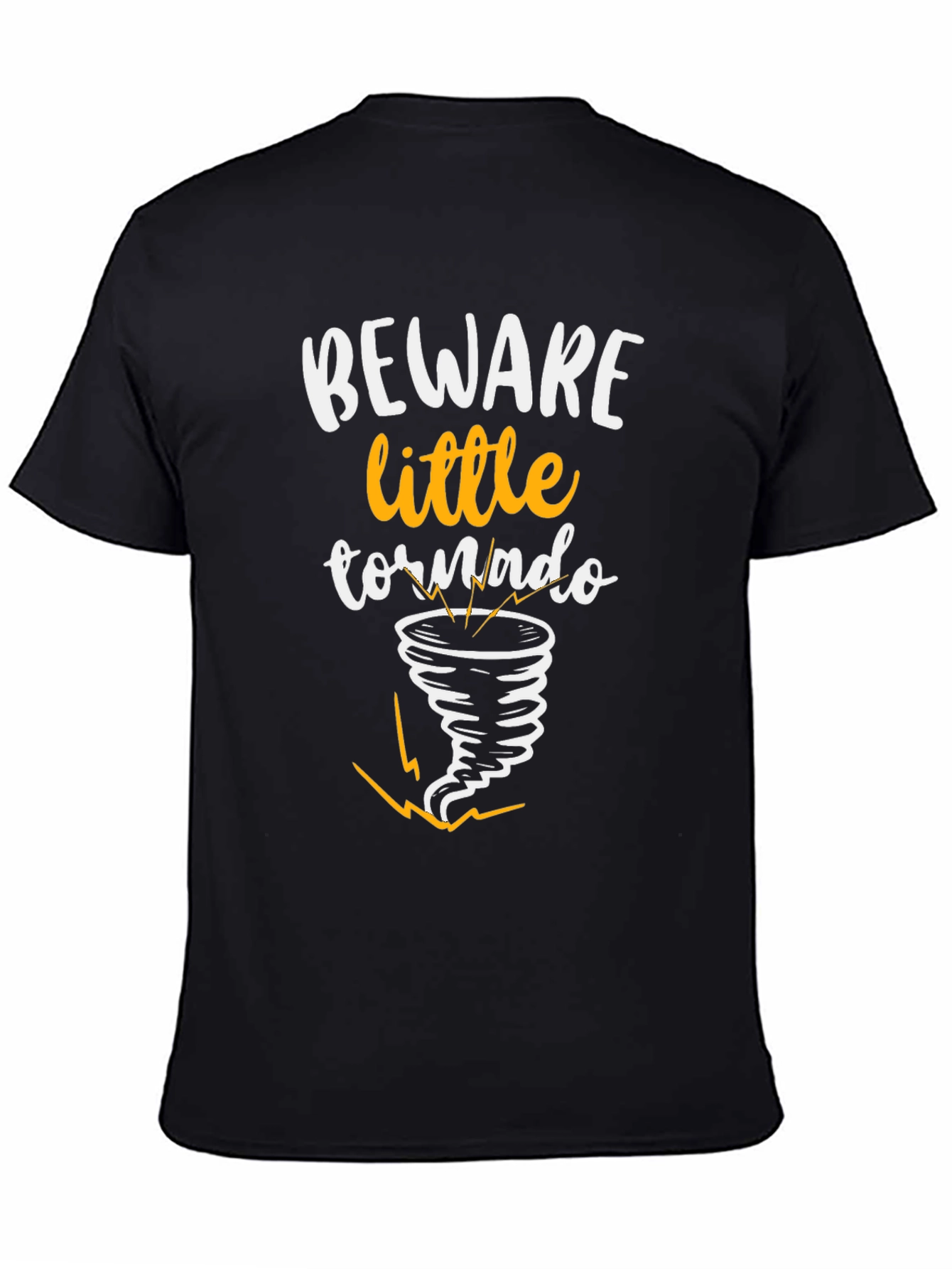 Beware Little Tornado Funny Graphic Tee