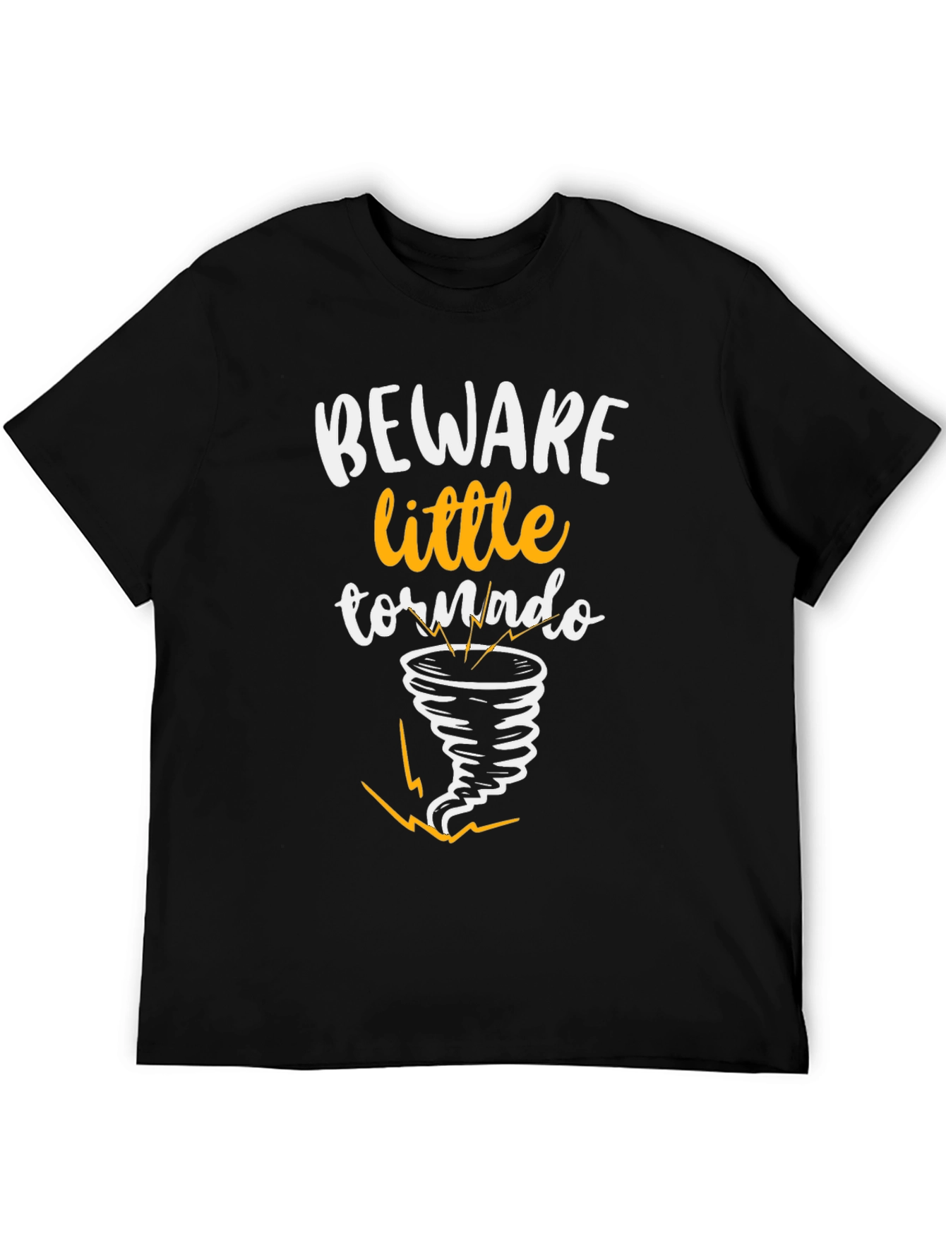 Beware Little Tornado Funny Graphic Tee