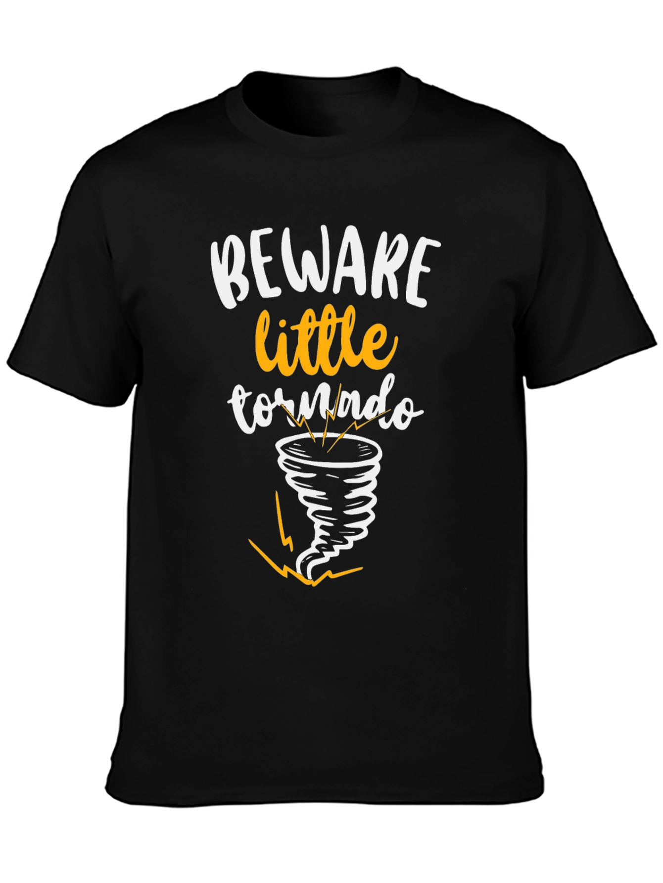 Beware Little Tornado Funny Graphic Tee