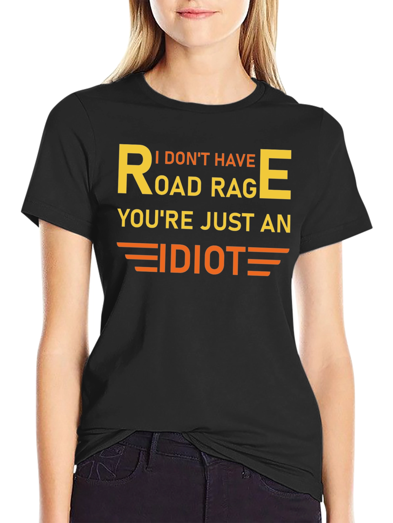 Road Rage Graphic Tee - Funny Sarcastic T-Shirt