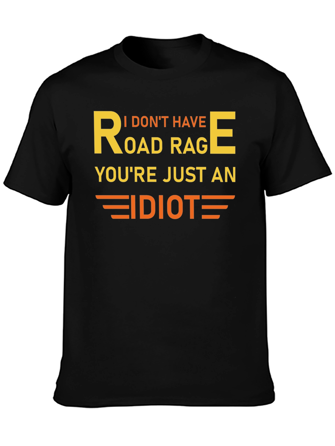 Road Rage Graphic Tee - Funny Sarcastic T-Shirt