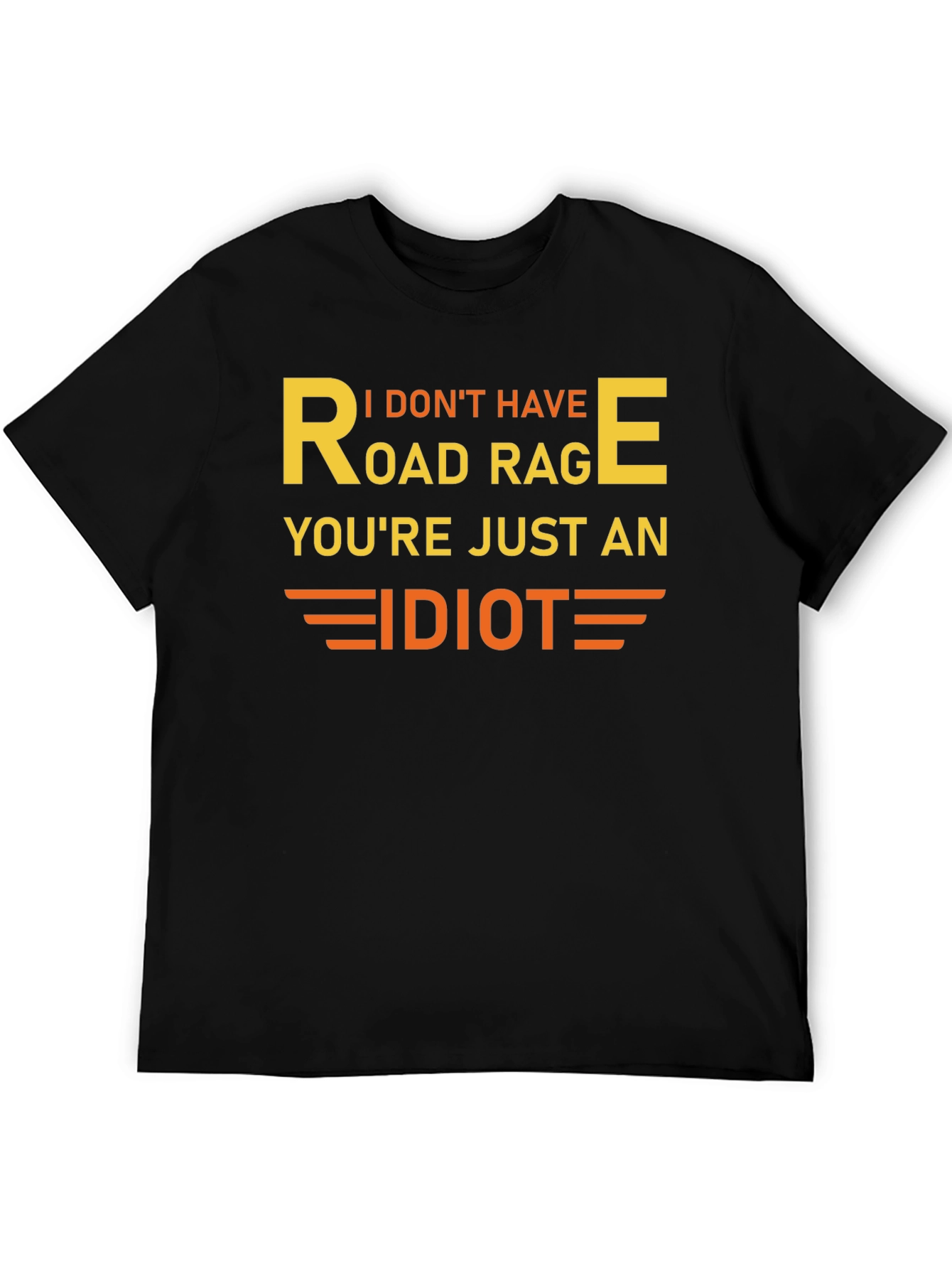 Road Rage Graphic Tee - Funny Sarcastic T-Shirt