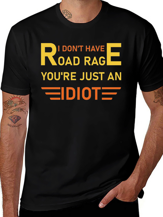 Road Rage Graphic Tee - Funny Sarcastic T-Shirt