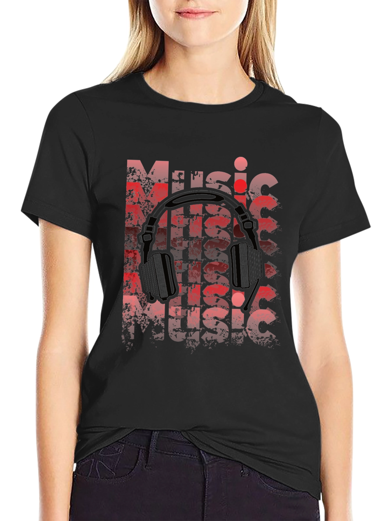 Music Lovers Graphic T-Shirt
