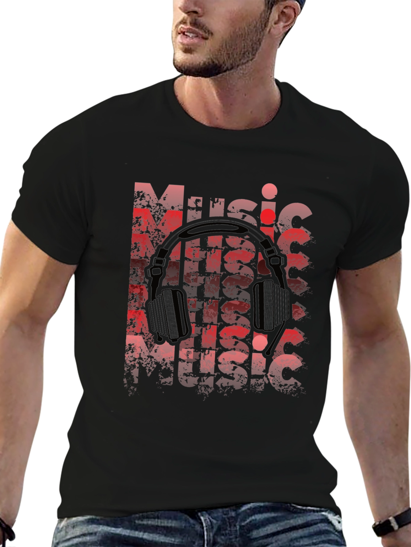 Music Lovers Graphic T-Shirt