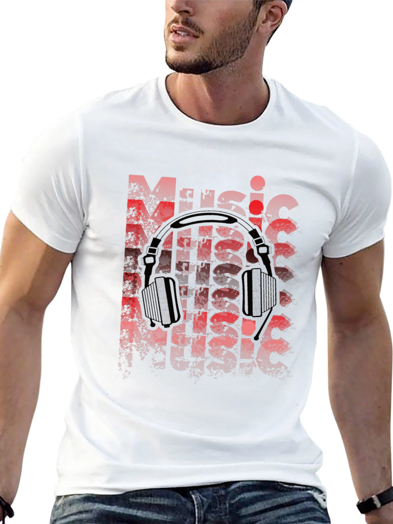 Music Lovers Graphic T-Shirt