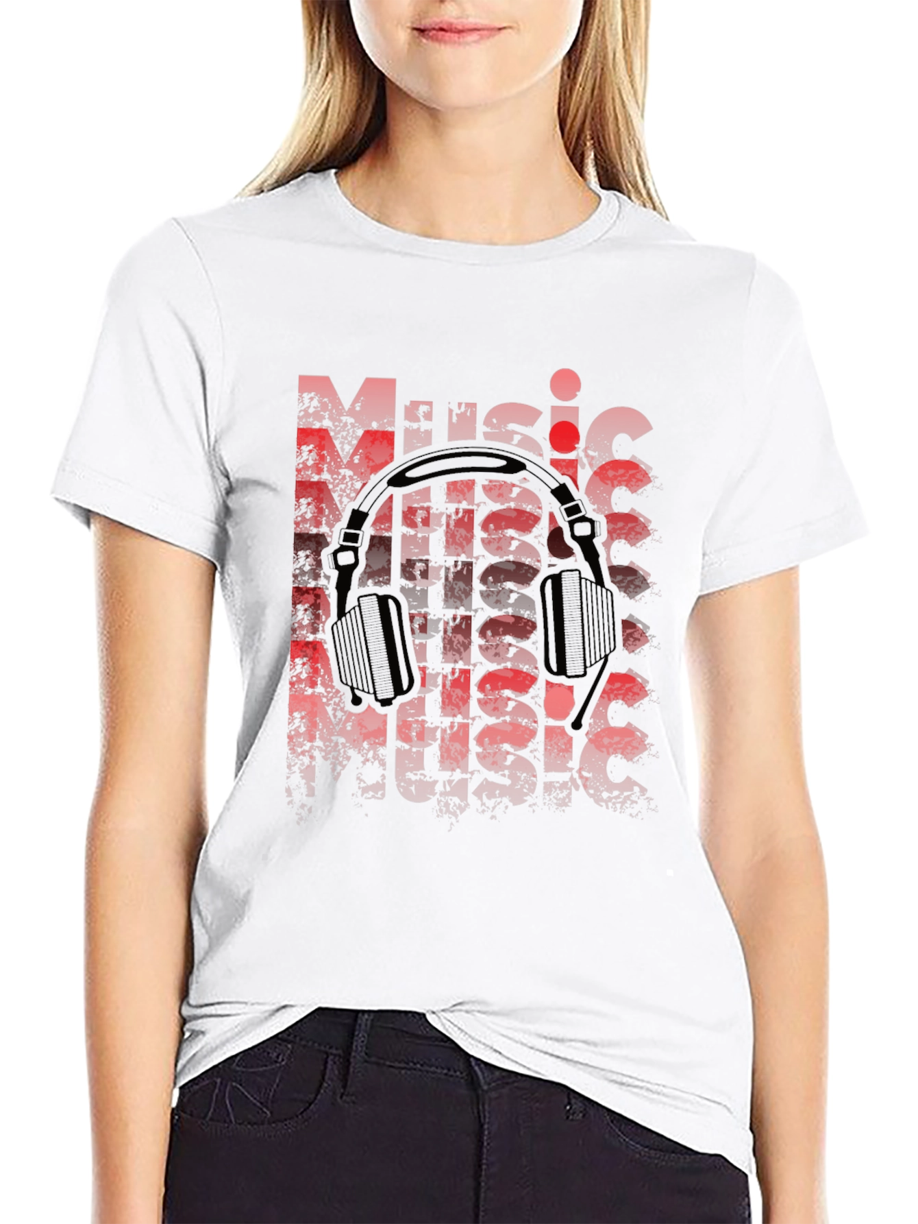 Music Lovers Graphic T-Shirt